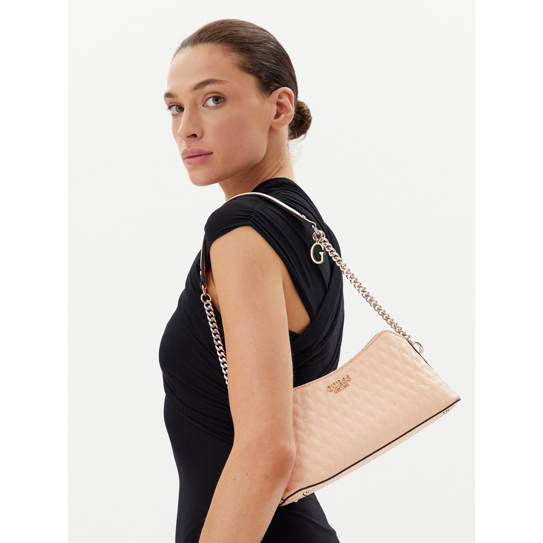 Τσάντα Guess HWGG9626170 Ροζ