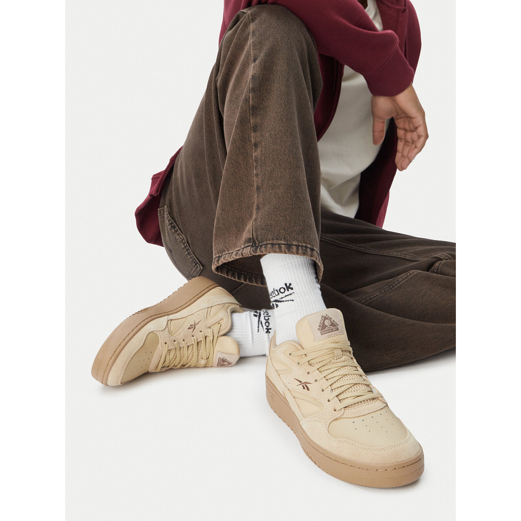 Sneakersy Reebok SS-ATR CHILL 96 100246405 Béžová