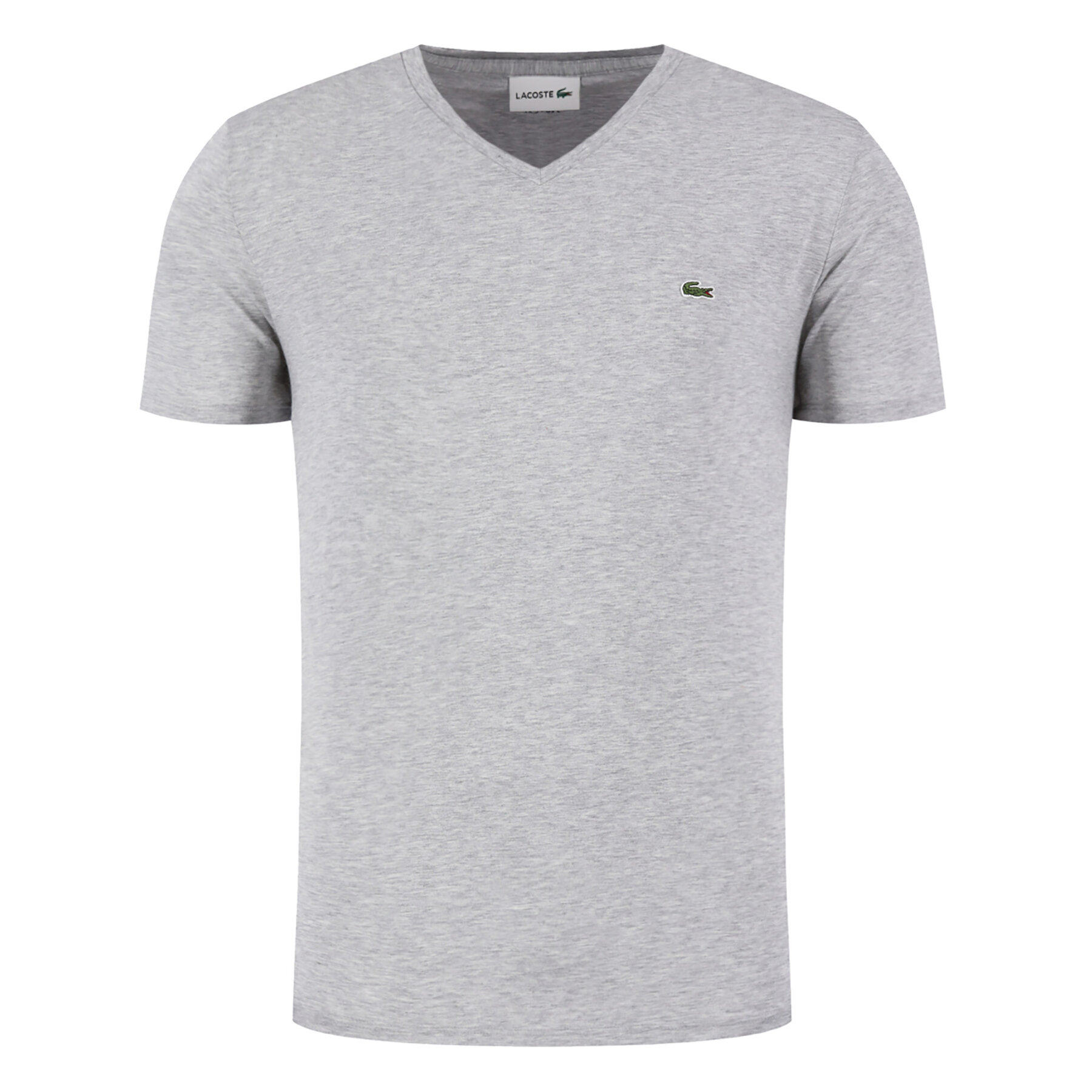 Lacoste T-Shirt TH6710 Γκρι Regular Fit