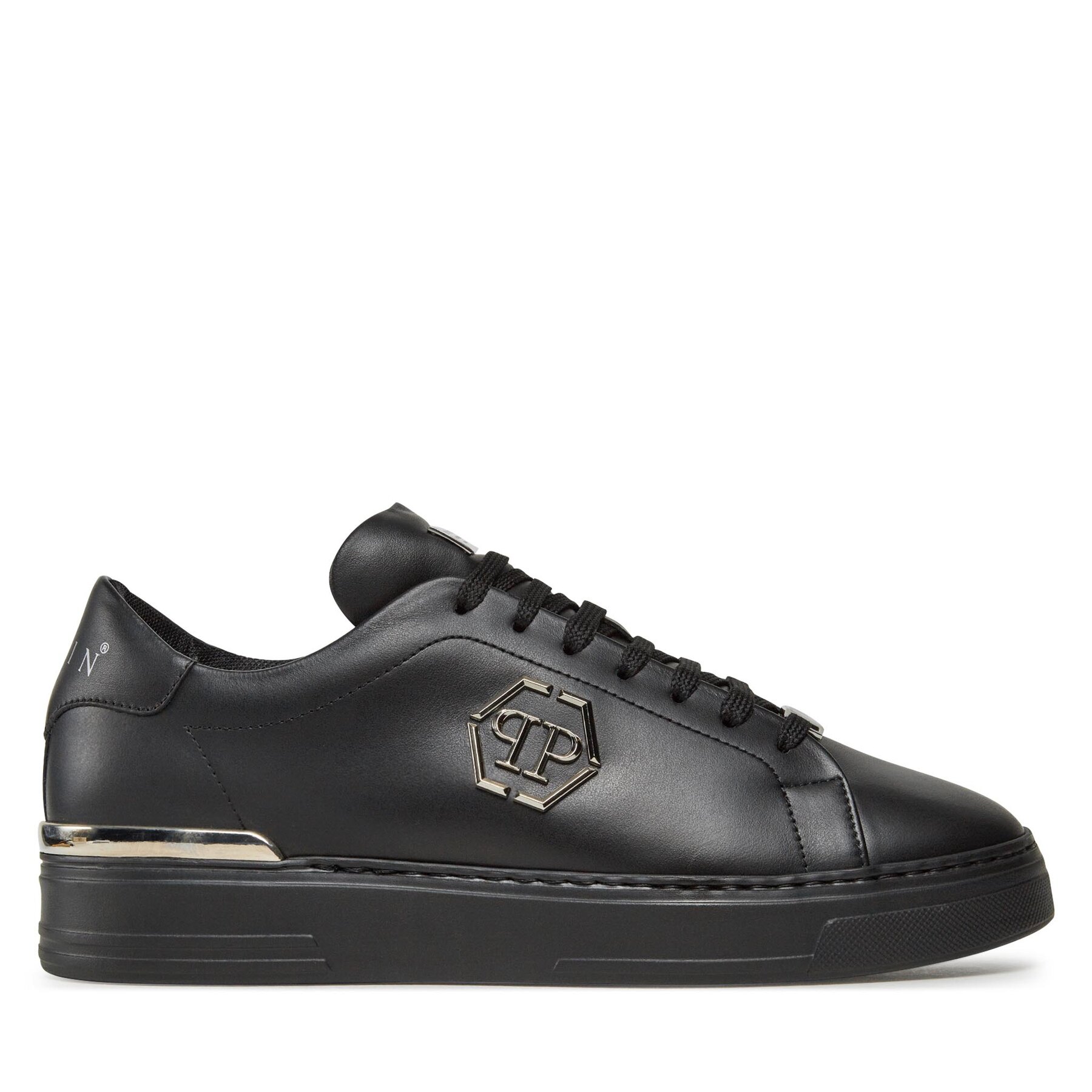 Tenisice PHILIPP PLEIN Hexagon FABS USC0379 PLE075N Crna
