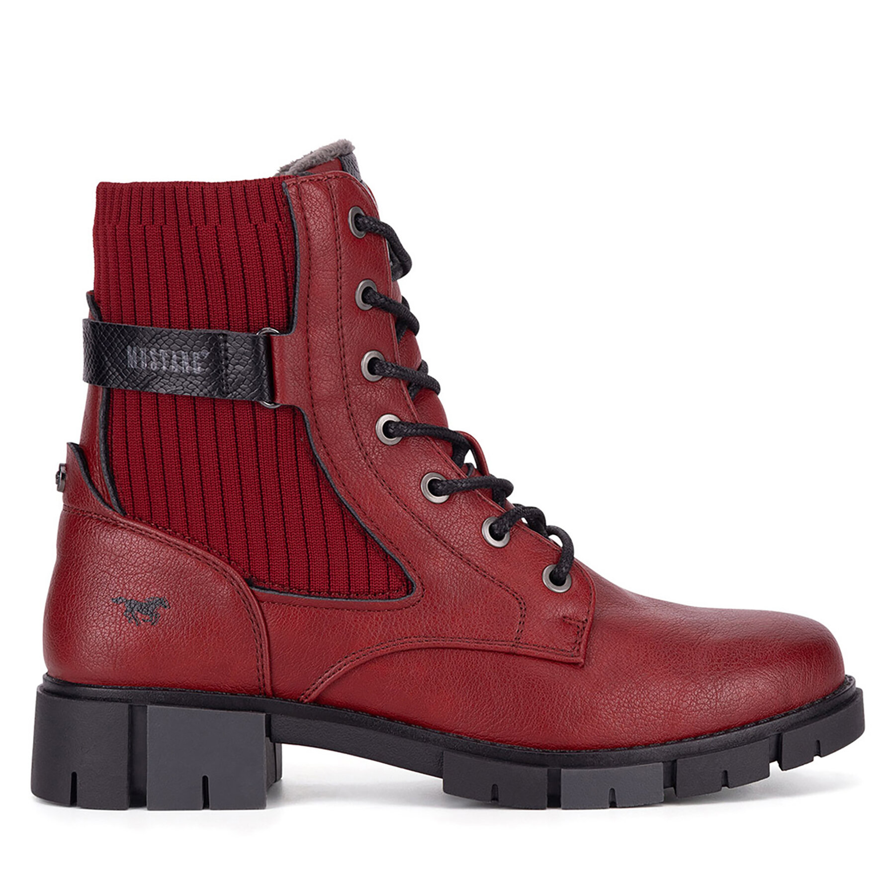 Botines Mustang 1443-502 Rojo