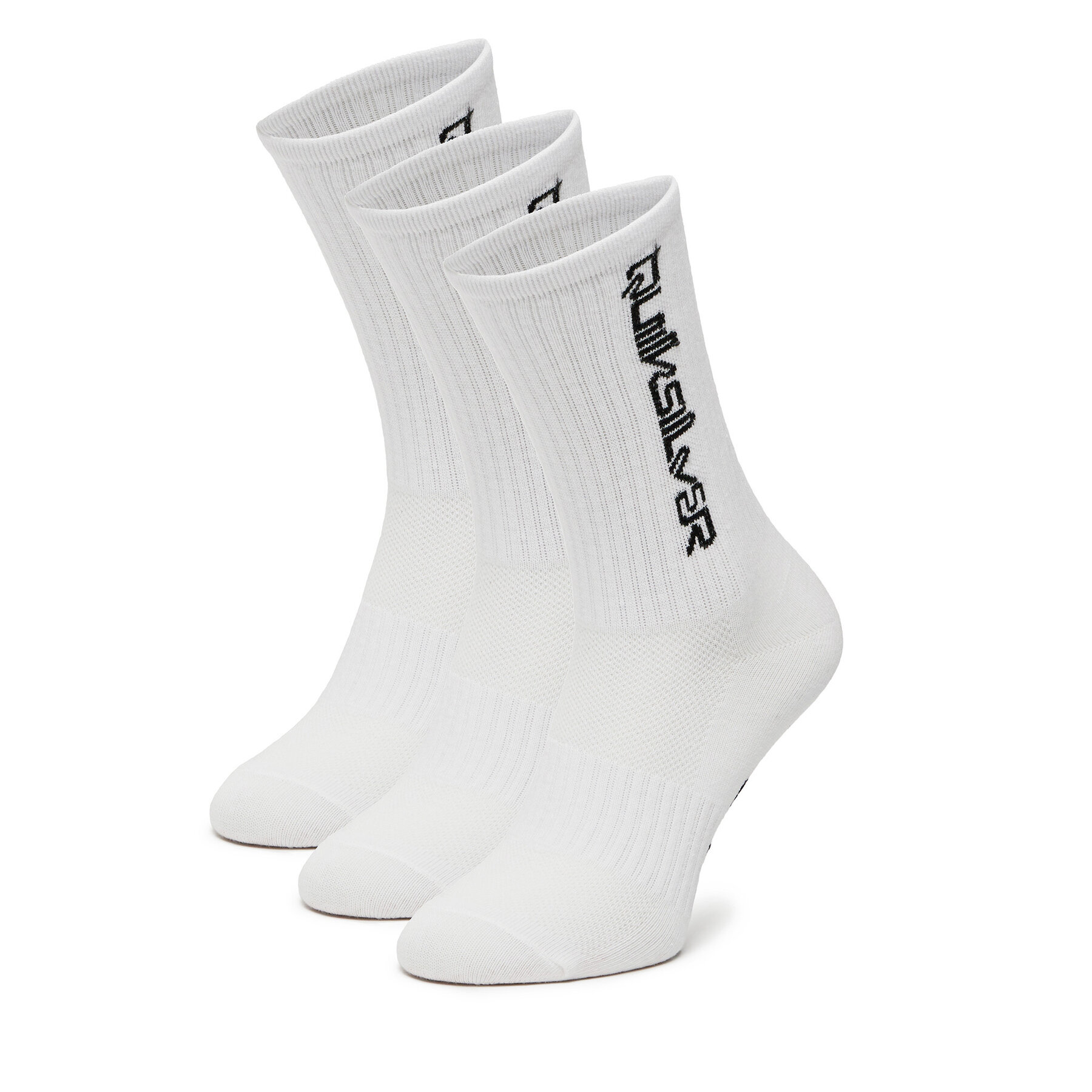 Dolge nogavice Quiksilver AS_QUIKSILVER_100W_SS25 (3-PACK) Bela