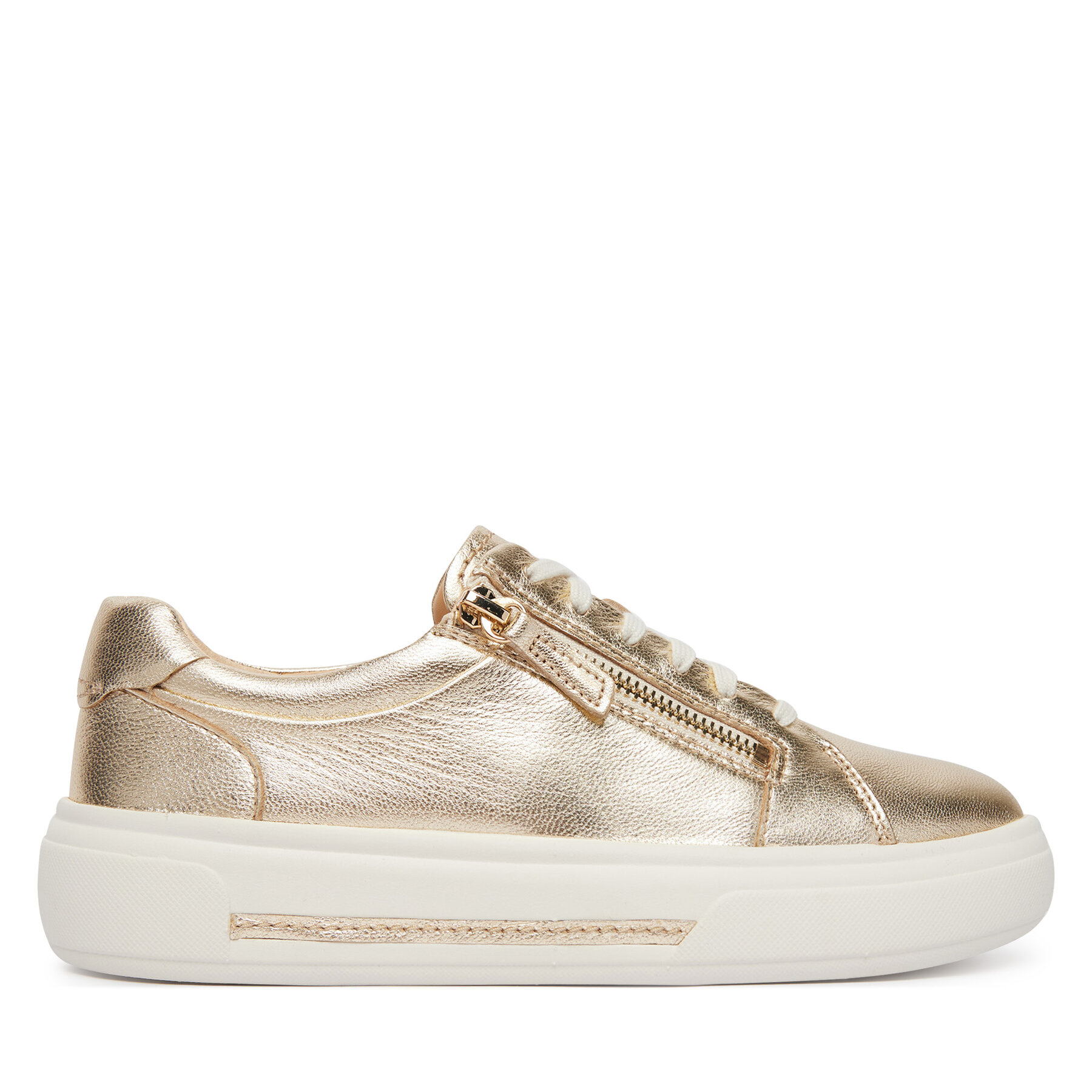 Sportcipők Clarks Hollyrose Zip 26185916 Arany