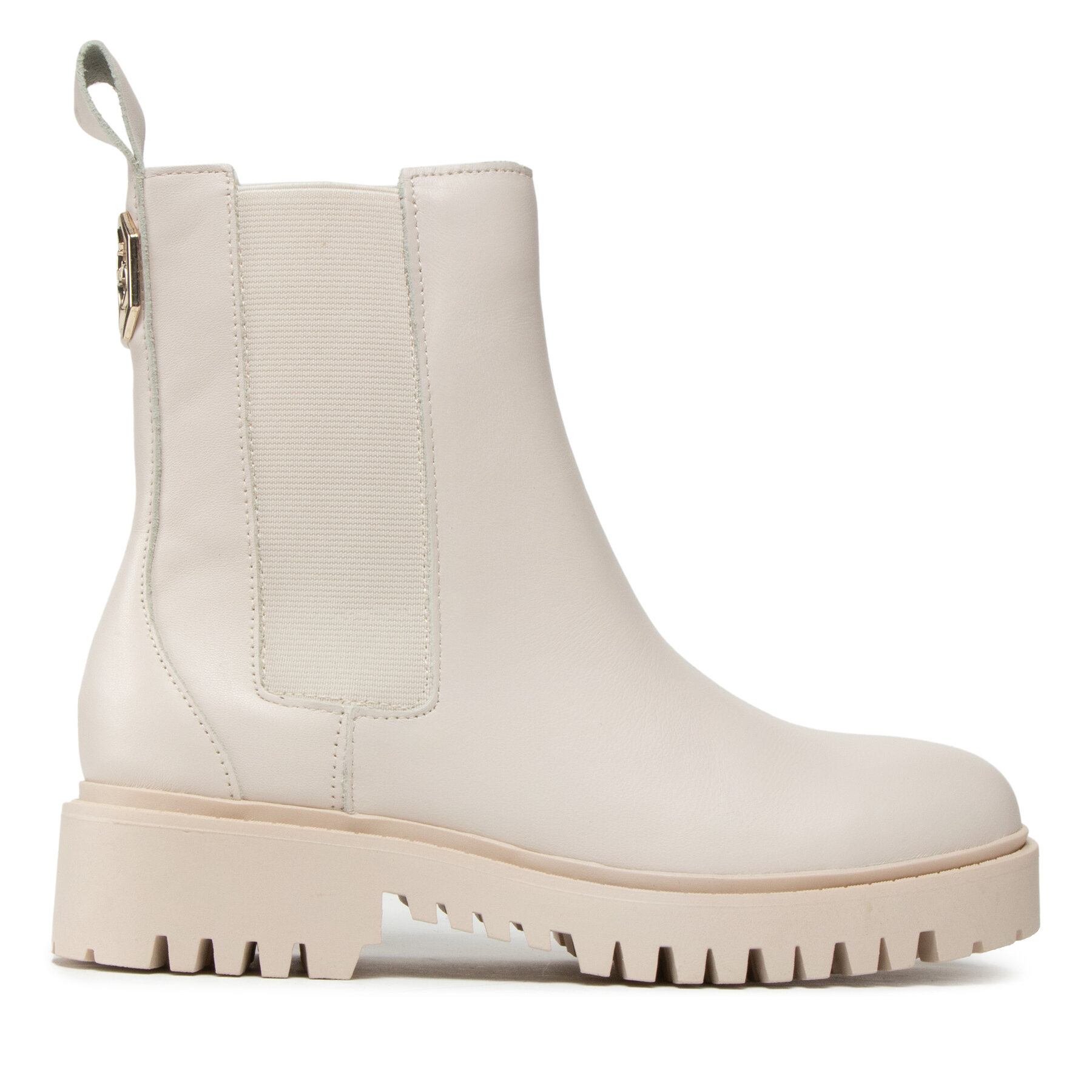 Dámske Členková obuv s elastickým prvkom Guess, Rozmer: 40, Béžová, Oakess FL7OAK LEA10