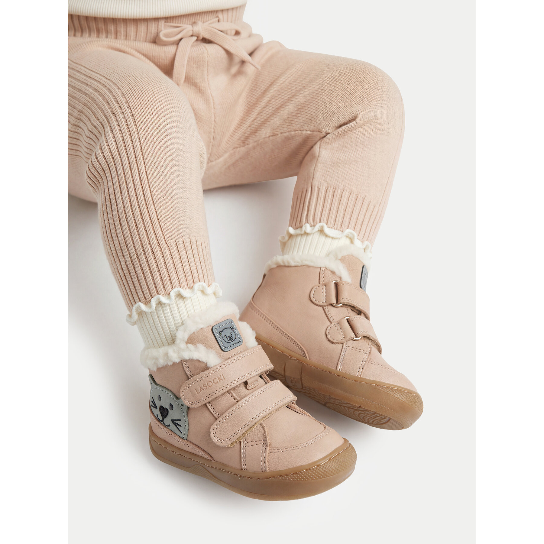 Gležnjače Lasocki Kids CEO-CI12-3229-01(II)DZ Svijetlo roza