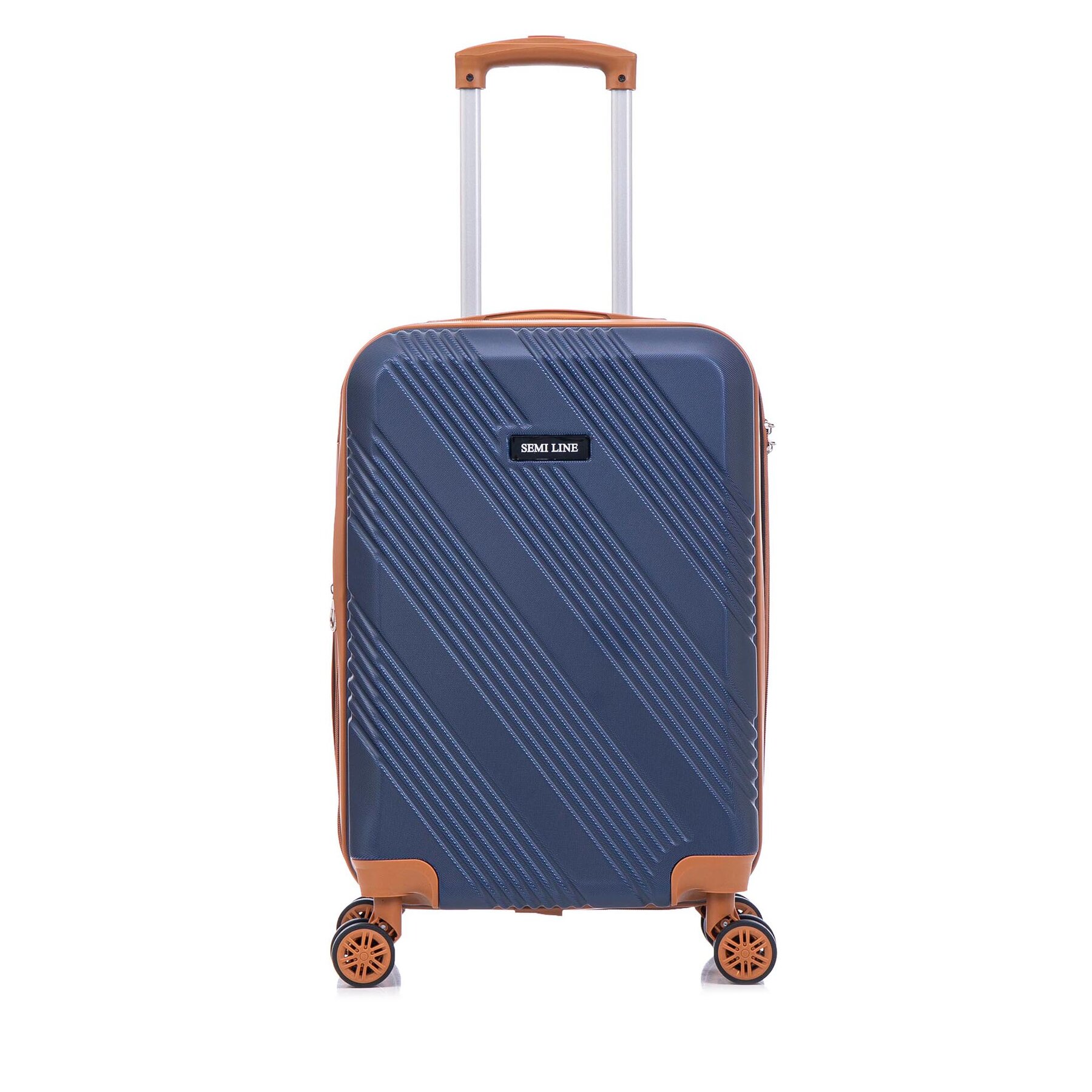 Valise cabine Semi Line T5848-1 Bleu marine