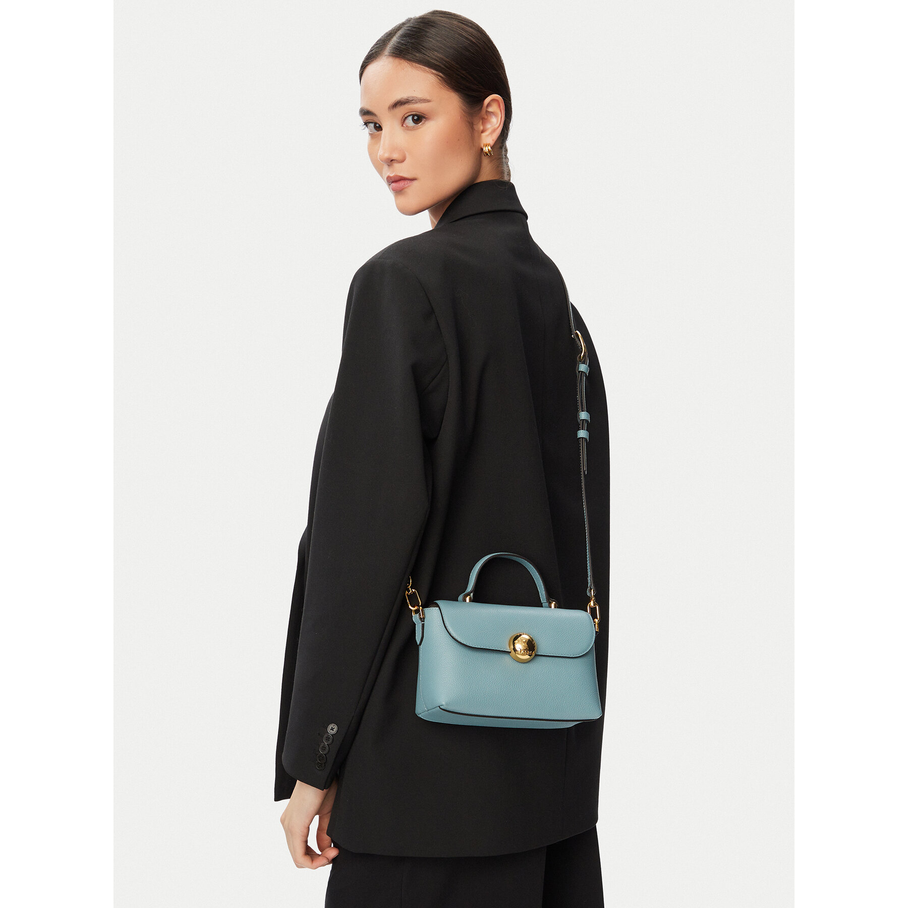 Ročna torba Furla Moonlight Mini WE00921 BX3036 CN 4896S Svetlo modra