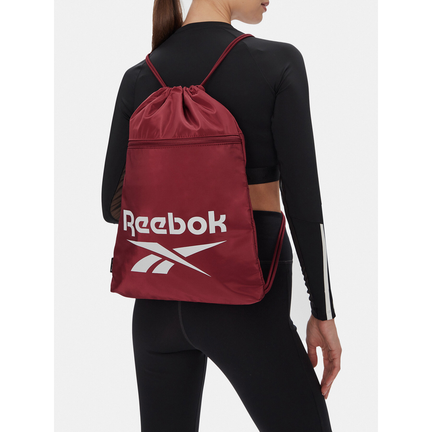 Vak na stahovací šňůrky Reebok RBK-B-044-CCC Bordó