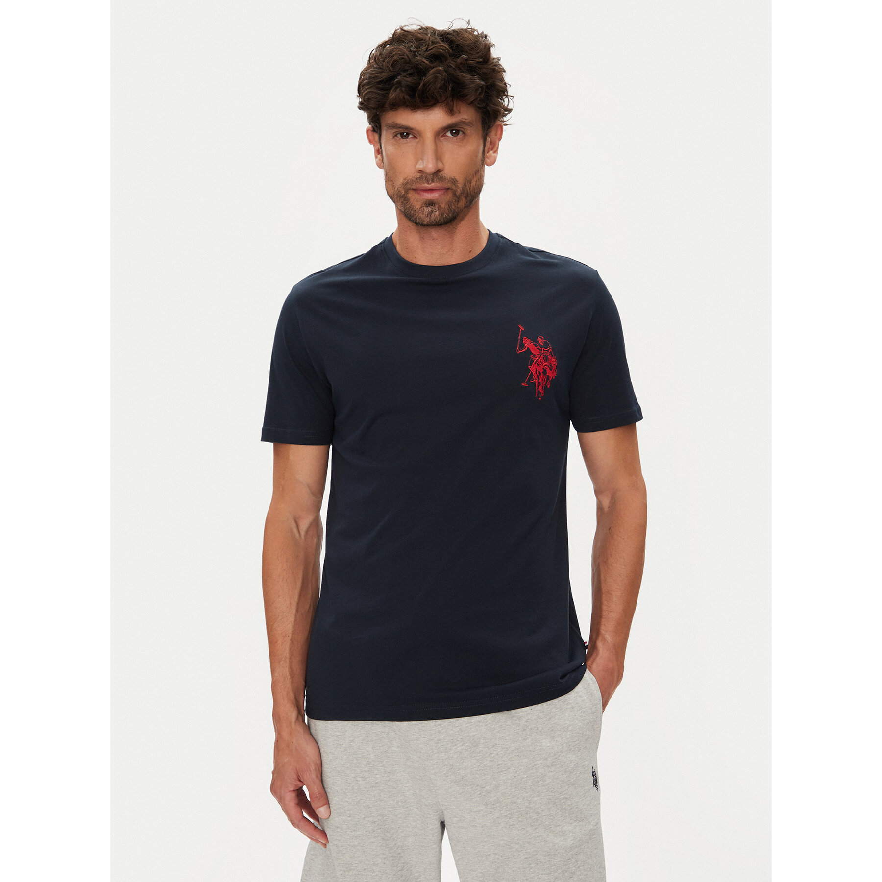 U.S. Polo Assn. T-shirt MUP4367 Blu scuro Regular Fit