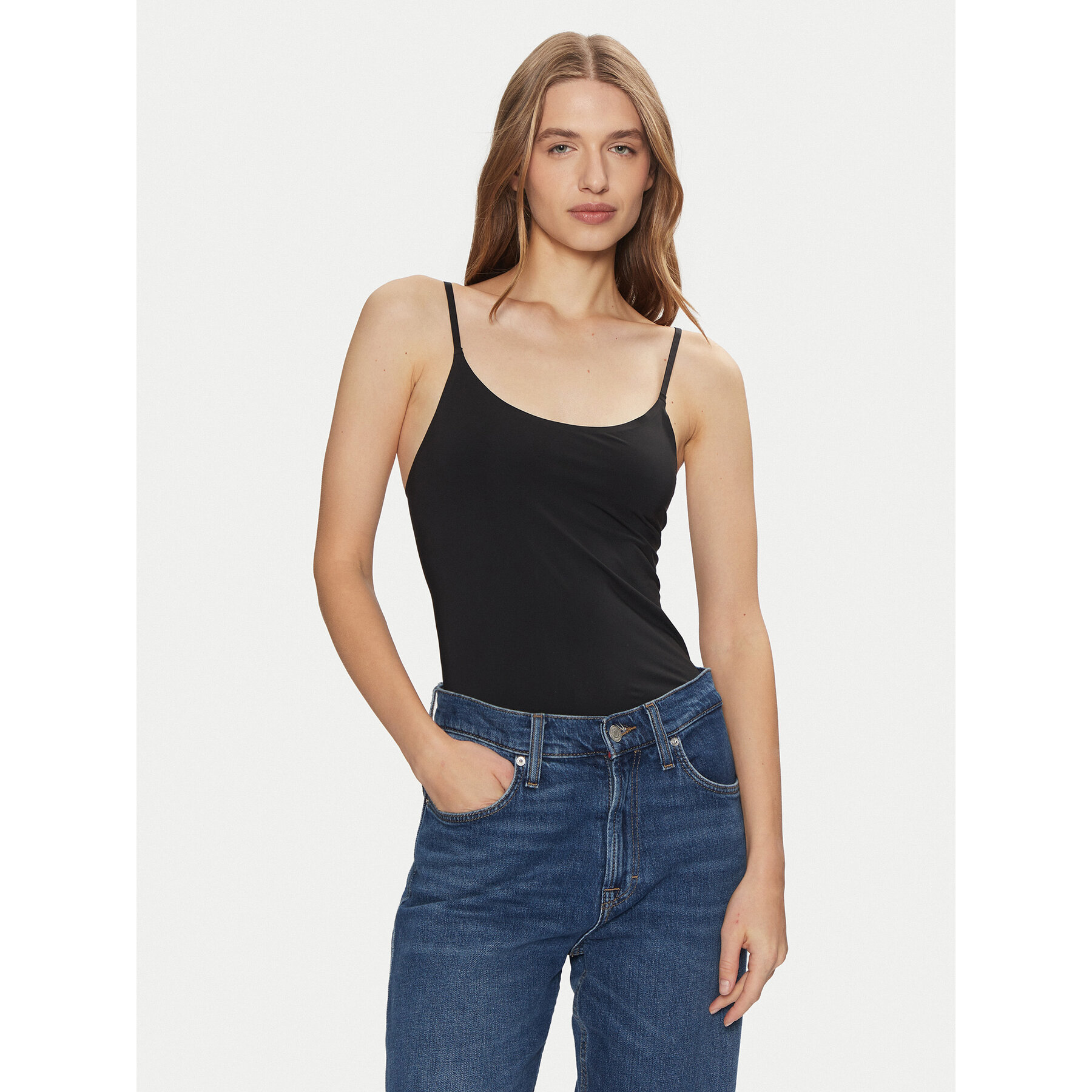LAUREN RALPH LAUREN Felső 4L0186 Fekete Slim Fit