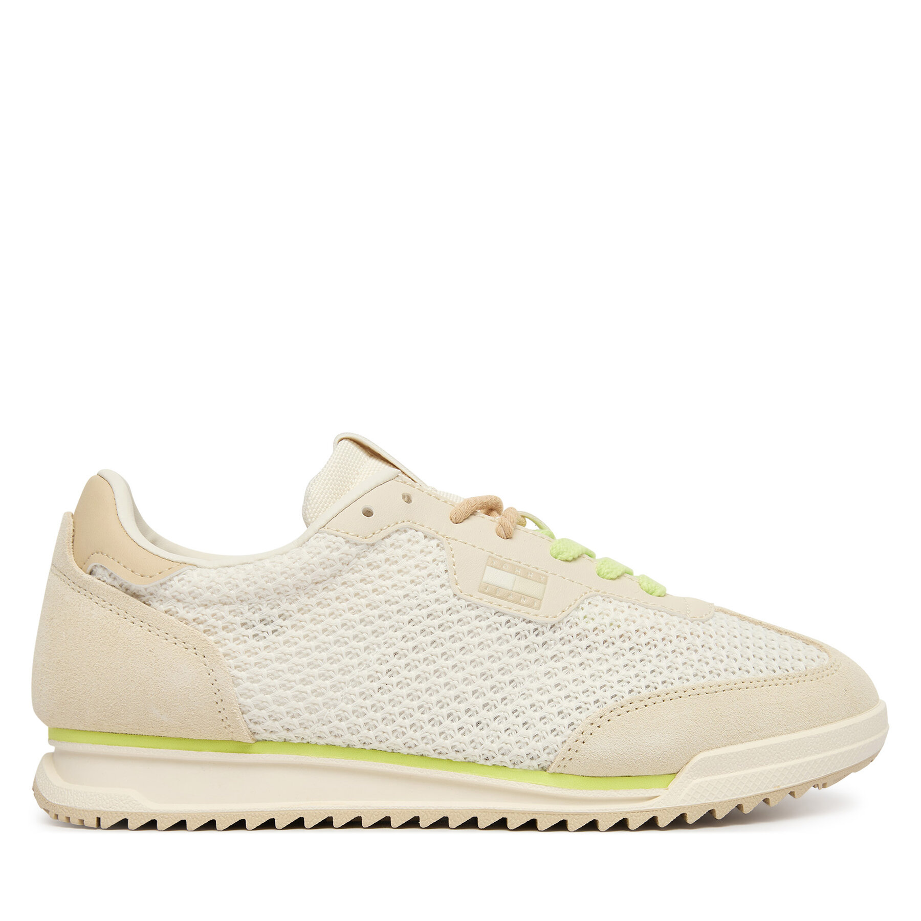 Sneakers Tommy Jeans Tjw Low Profile Runner Knit EN0EN02992 Bej