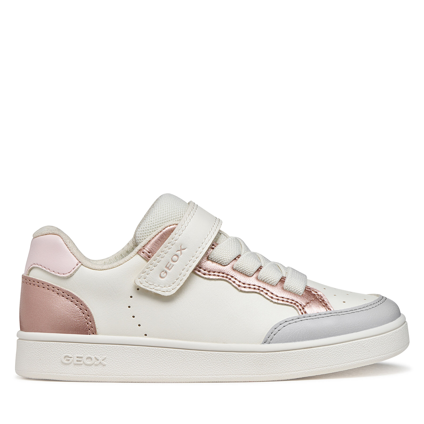 Sneakers Geox J Eclyper Girl J65LRB 054AJ C0406 S Alb