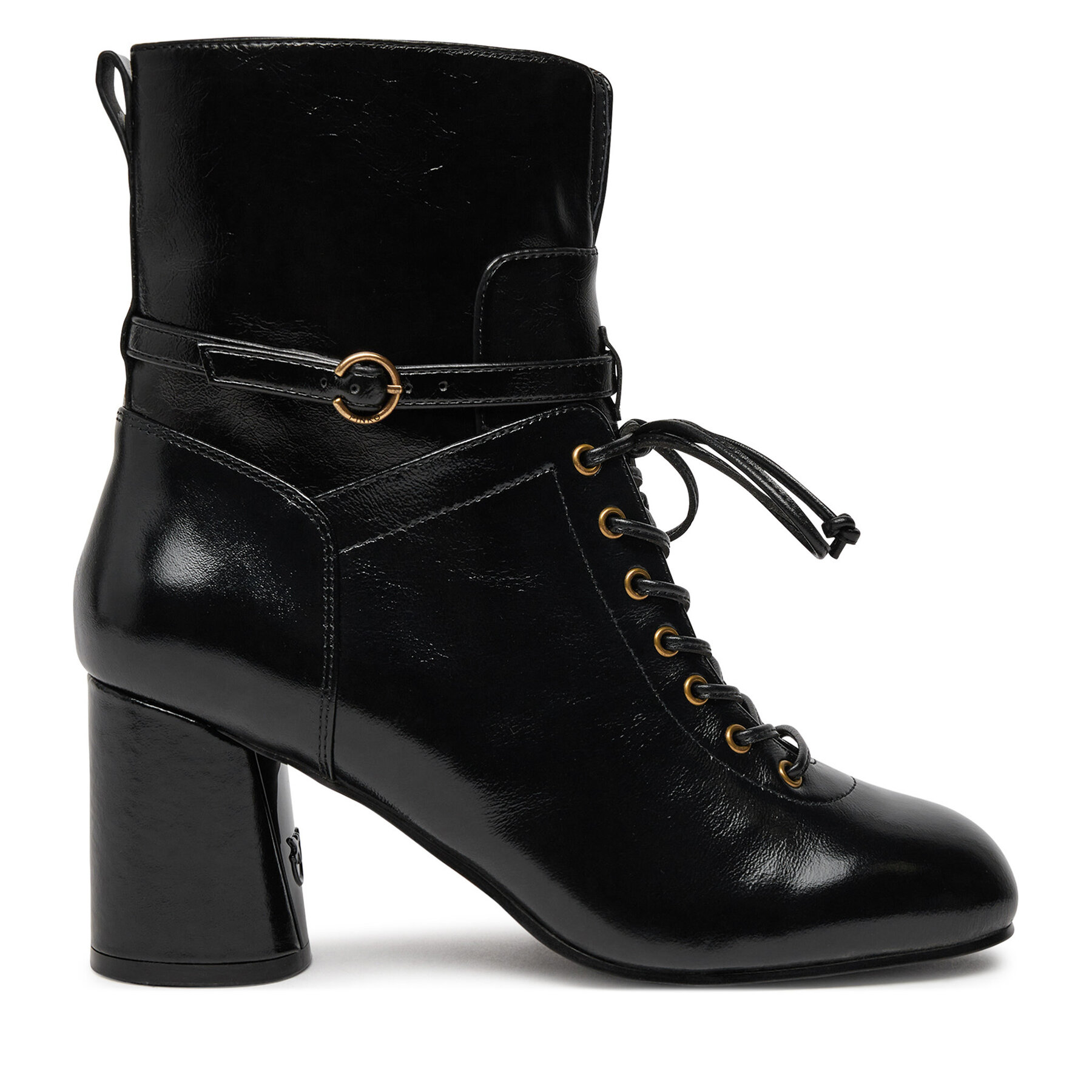Šnurovacia obuv PINKO Cindy 07 SD0137 P043 Čierna