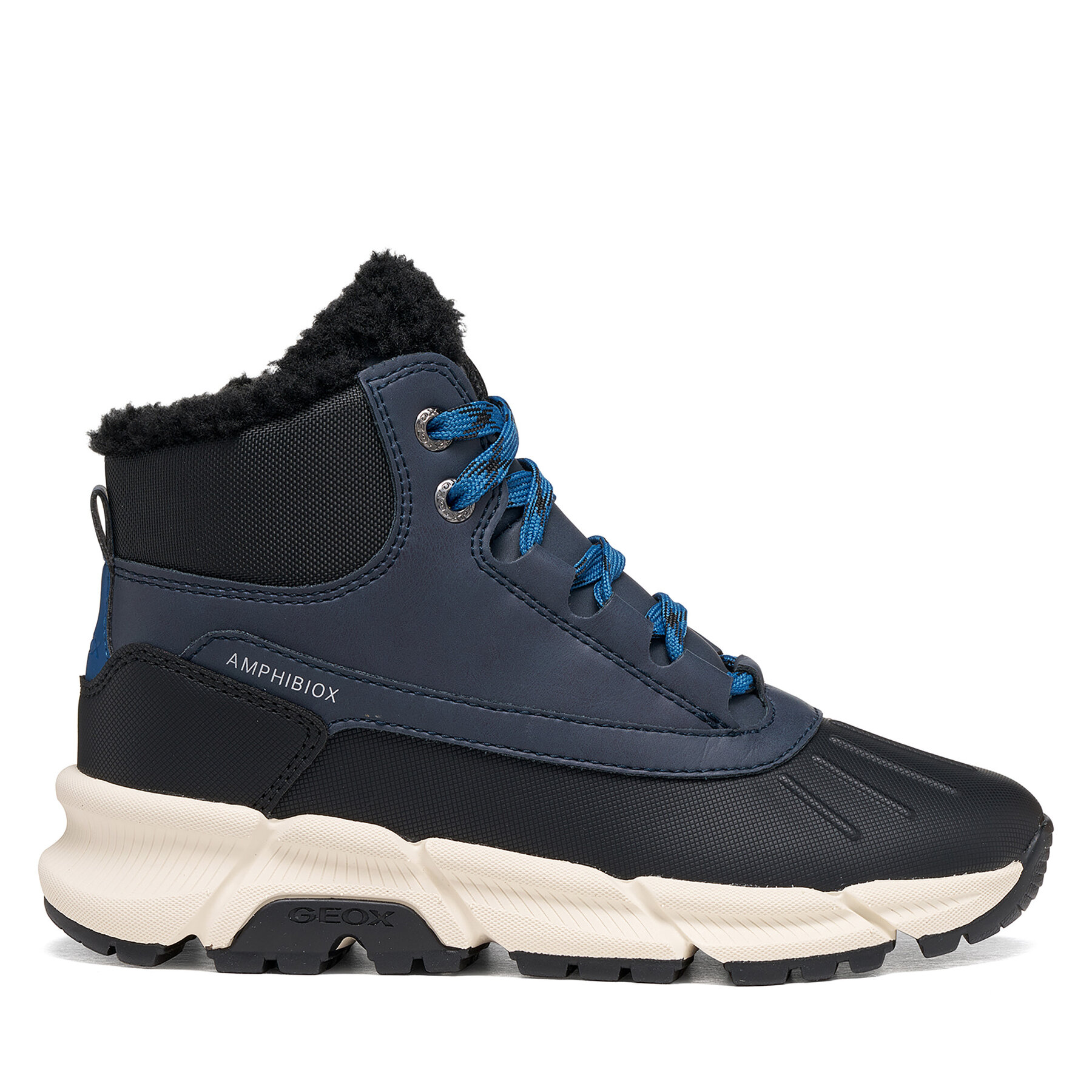 Ghete Geox J Flexyper Plus Boy B Abx J56LCB 0MECE C4002 M Bleumarin