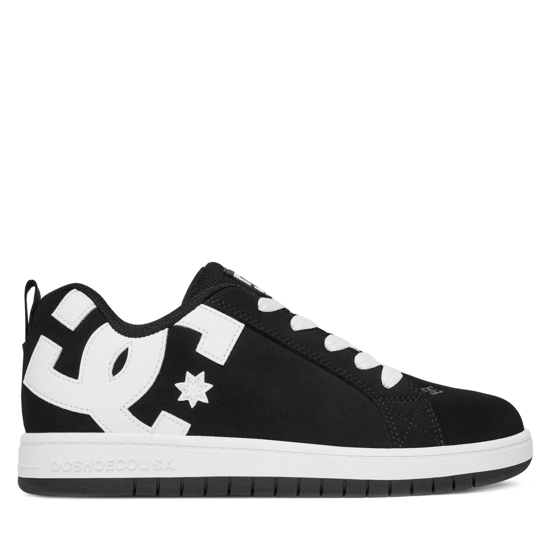 Sneakersy DC Shoes COURT GRAFFIK ADBS100207-BKW Čierna