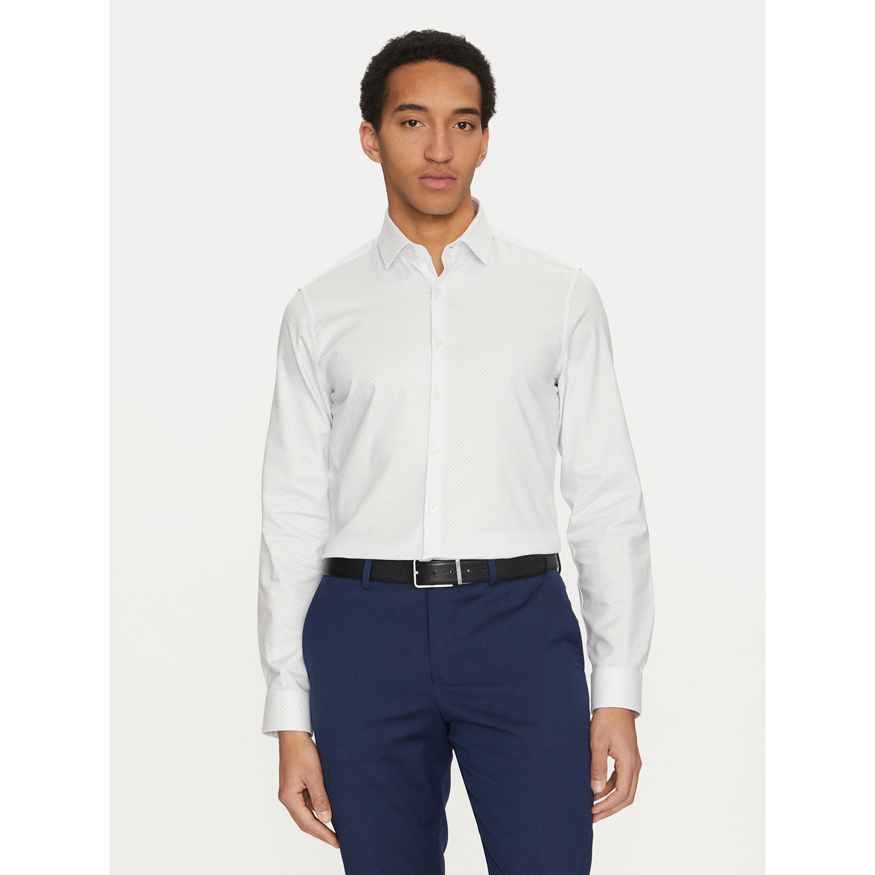 Calvin Klein Hemd K10K114307 Weiß Slim Fit