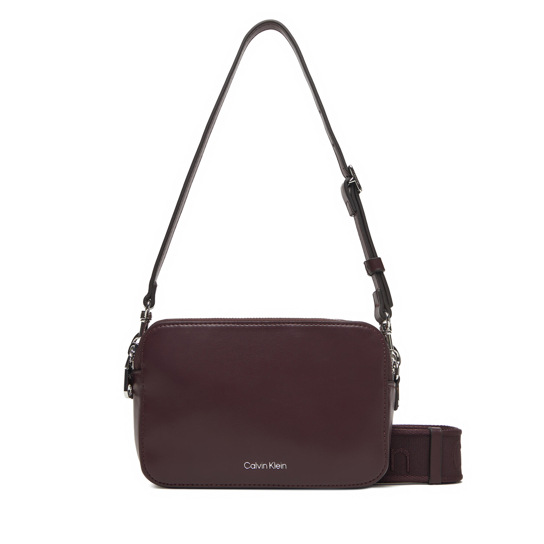 Kabelka Calvin Klein LV04F3165G Bordová