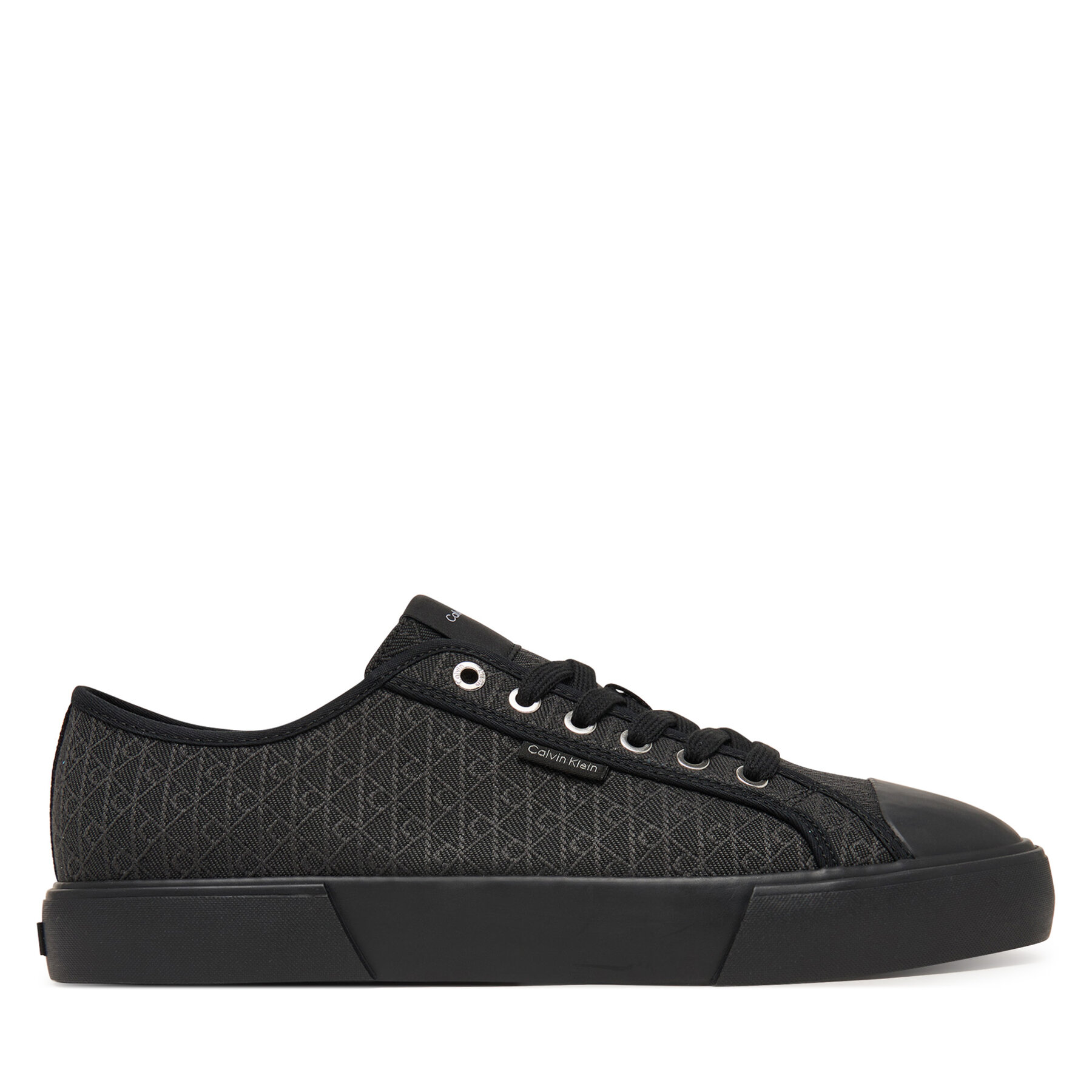 Tenisice Calvin Klein Vulc Laceup Cv Aop HM0HM02122 Crna