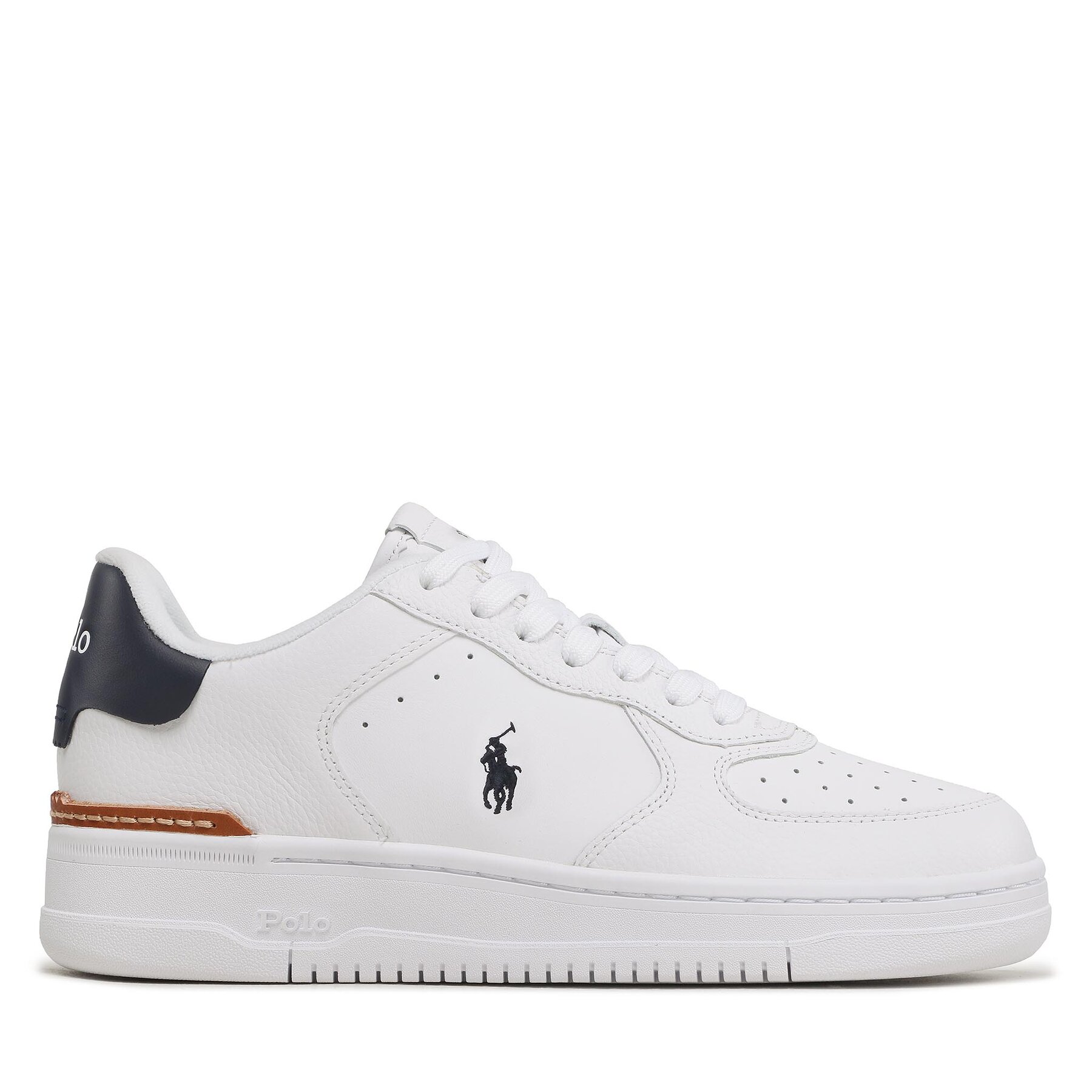 Sneakersy Polo Ralph Lauren 809891791004 Biela