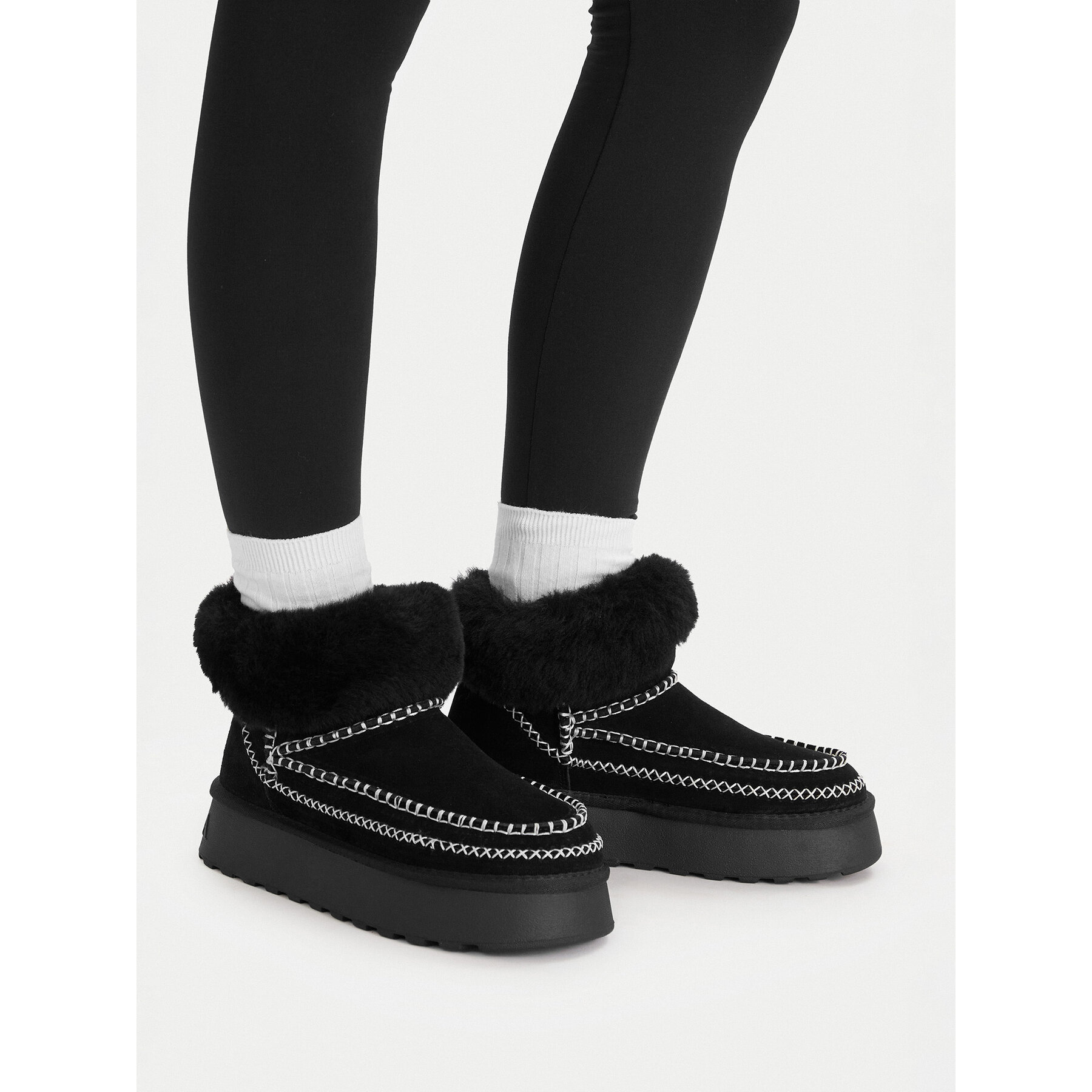 Čizme za snijeg Badura C-IZI-TS6294-01 Crna