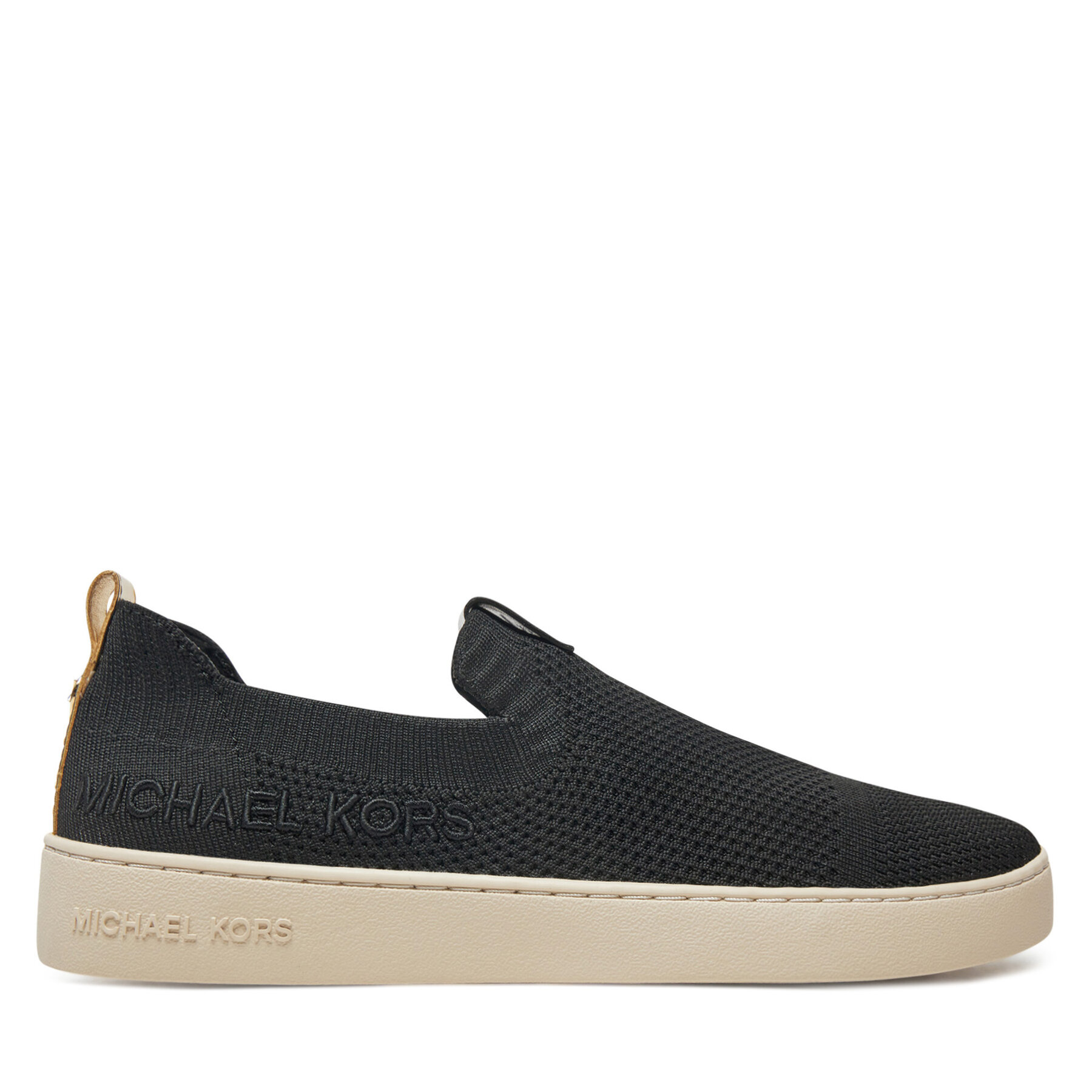  Teniszcipő MICHAEL Michael Kors Juno Knit Slip On 43R5JUFPAD Fekete akciós termékkép 1