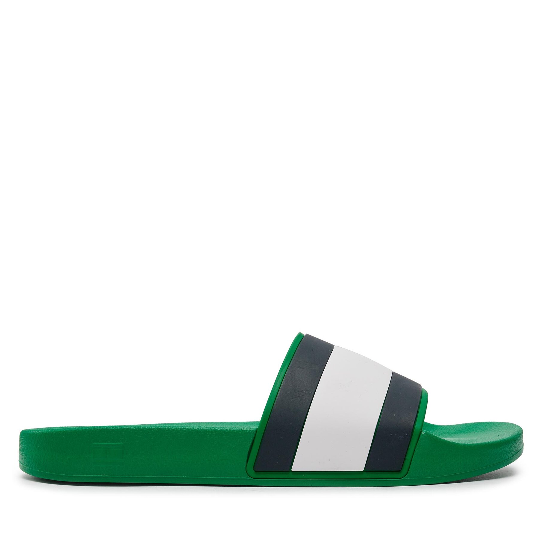 Şlapi Tommy Jeans Bărbați, Mărimea: 41, Verde, Rubber Th Flag Pool Slide FM0FM04263