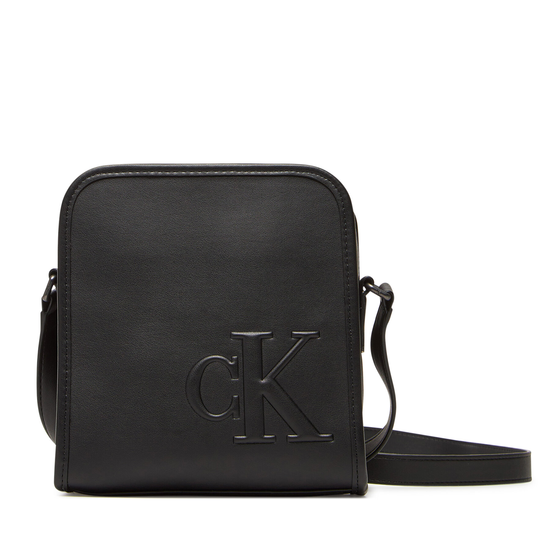 Мъжка чантичка Calvin Klein Sculpted Impression Reporter 18 LV04G3157G Черен