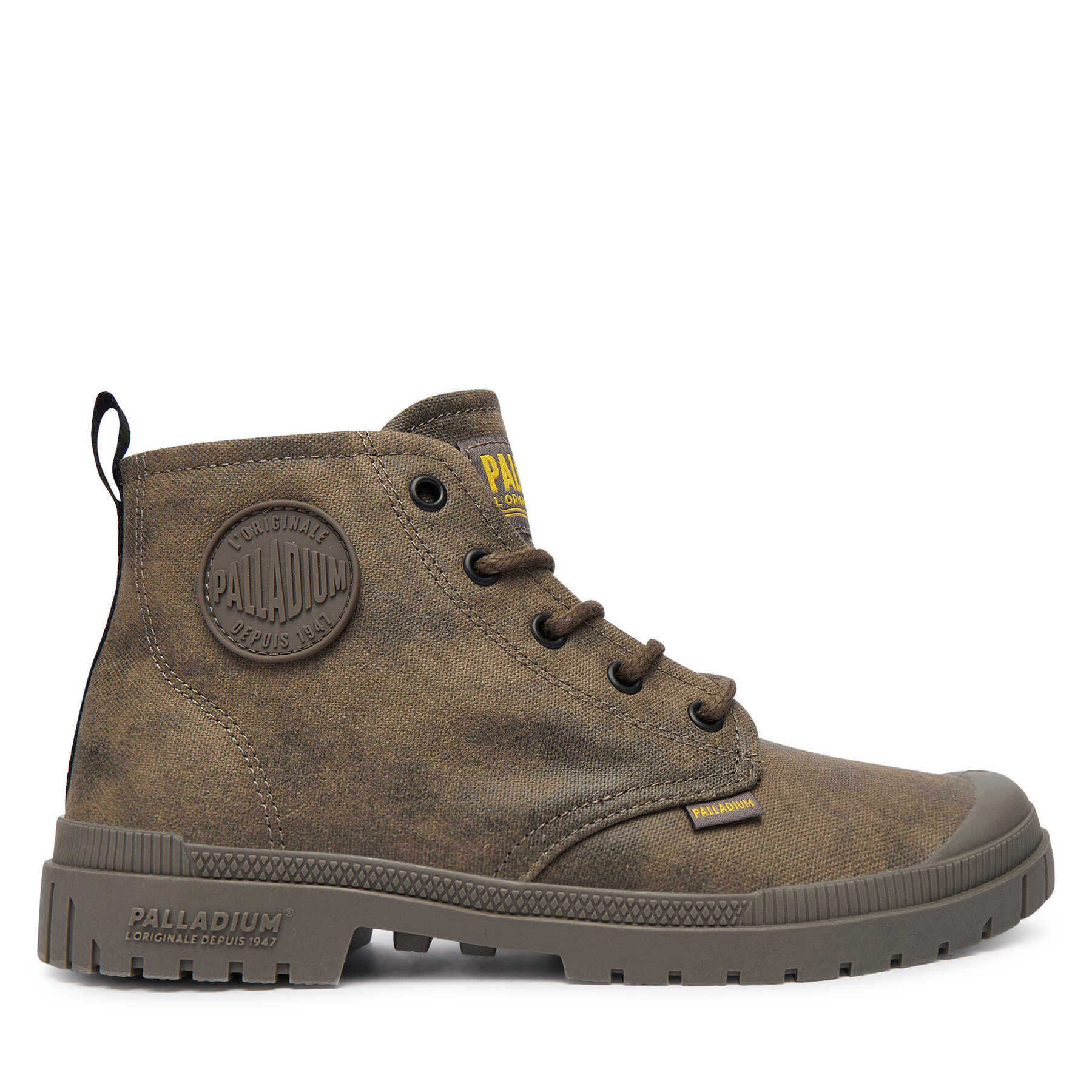Outdoorová obuv Palladium Pampa Sp20 Hi Wax 74388-213-M Hnedá