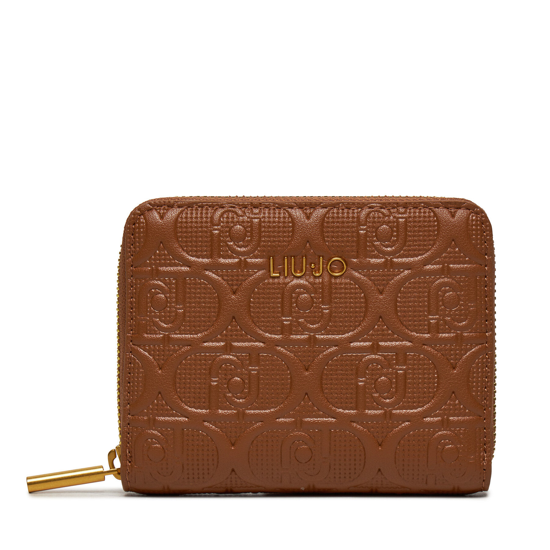 Cartera grande para mujer Liu Jo Esc M Zip AF4281 E0538 Marrón