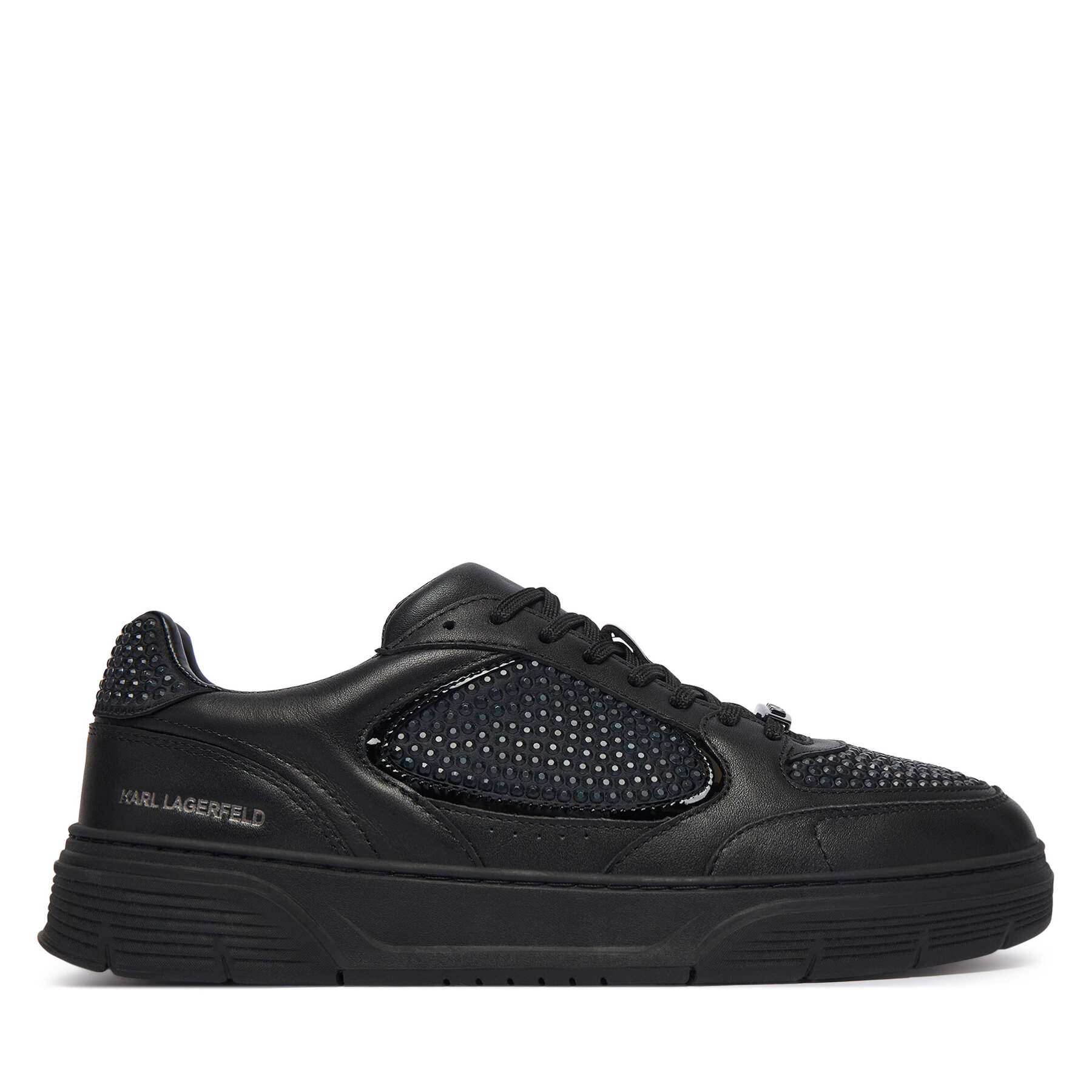 Сникърси KARL LAGERFELD Kourtney KL53026S Черен