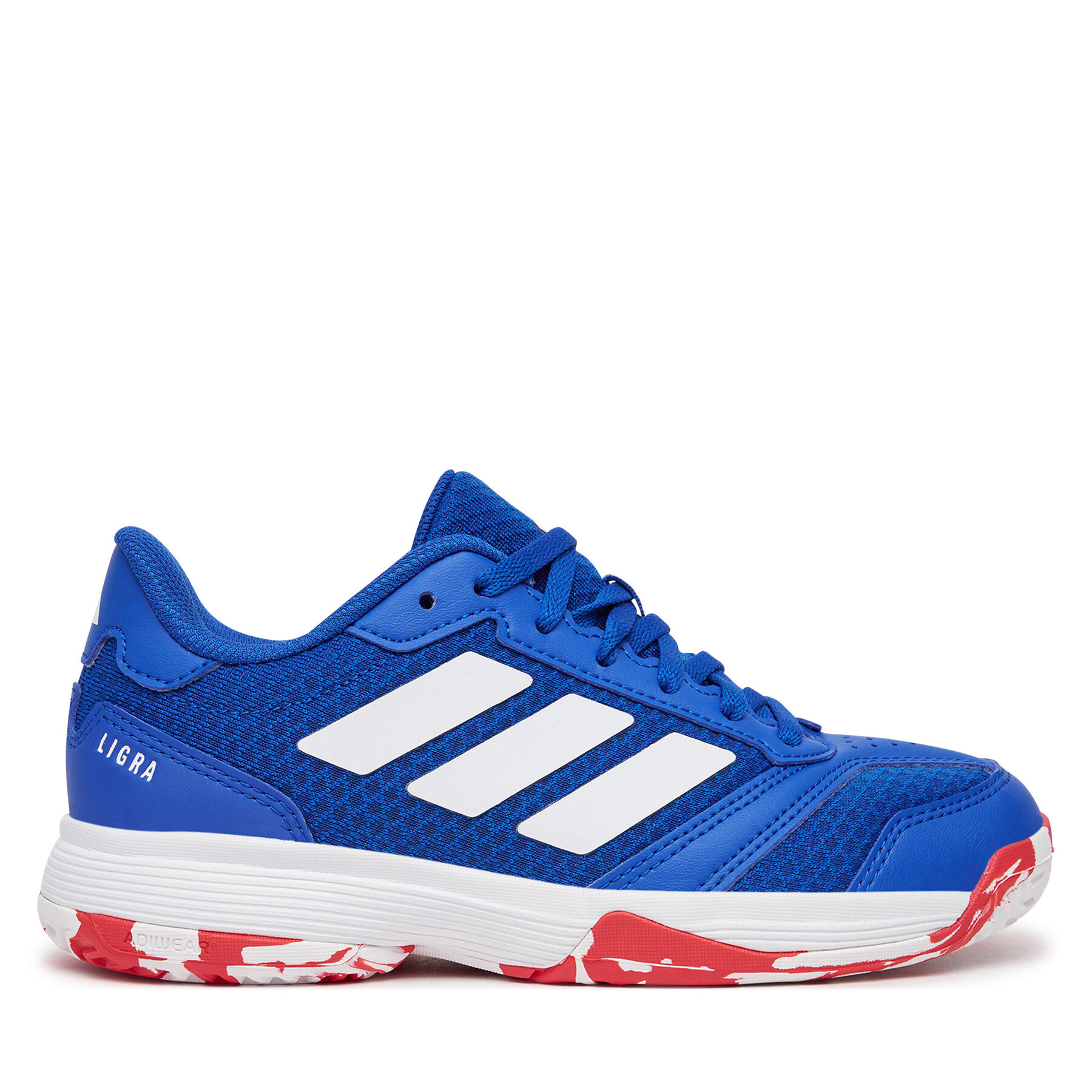 Čevlji za športe v zaprtih prostorih adidas Ligra 8 Indoor Shoes Kids IH8245 Modra