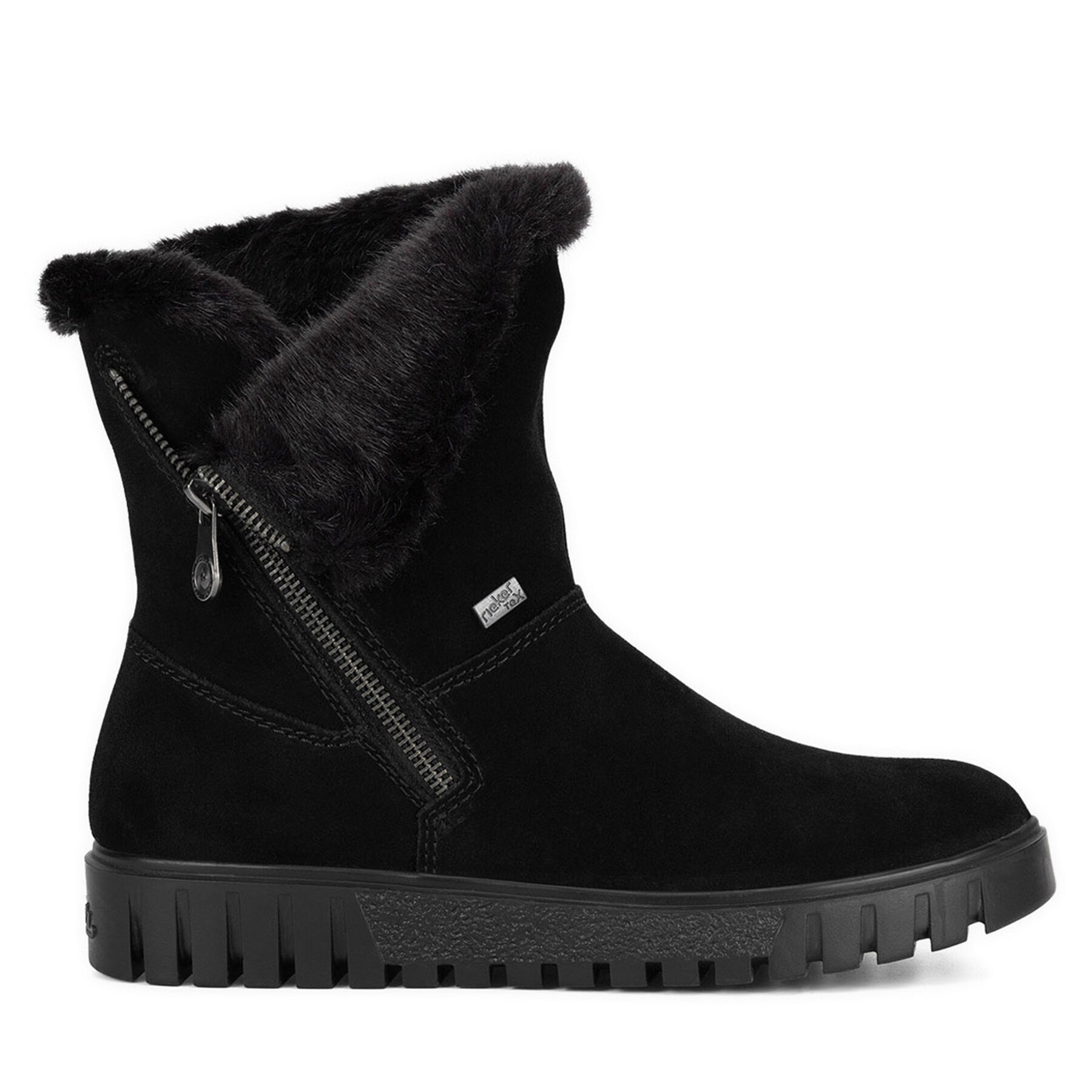 Bokacsizma Rieker Y3470-00 Fekete