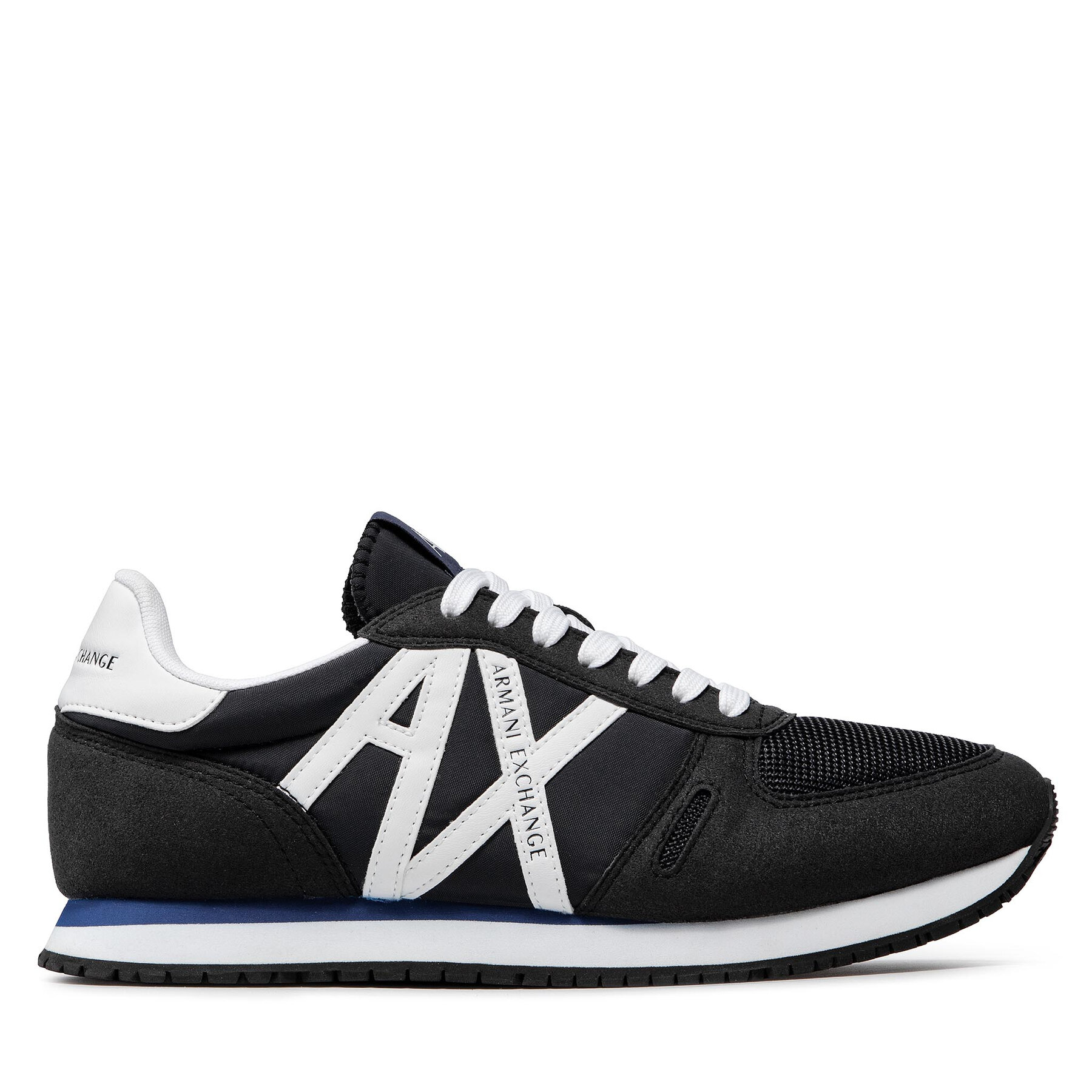 Pánske Sneakersy Armani Exchange, Rozmer: 42, Tmavomodrá, XUX017 XCC68 K487