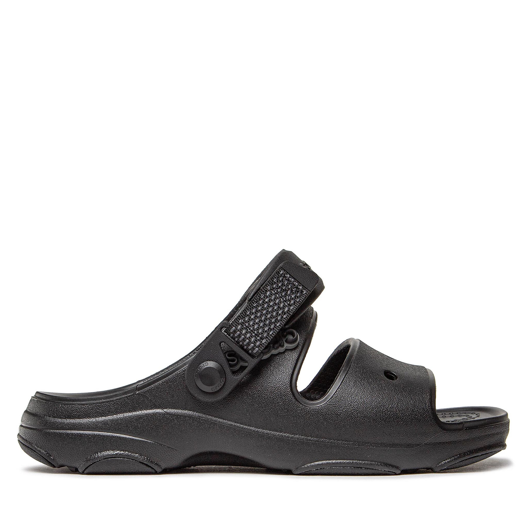 Uomo Ciabatte Crocs, Taglia 37_38, Nero, Classic All-Terrain Sandal 207711, taglia : 37_38