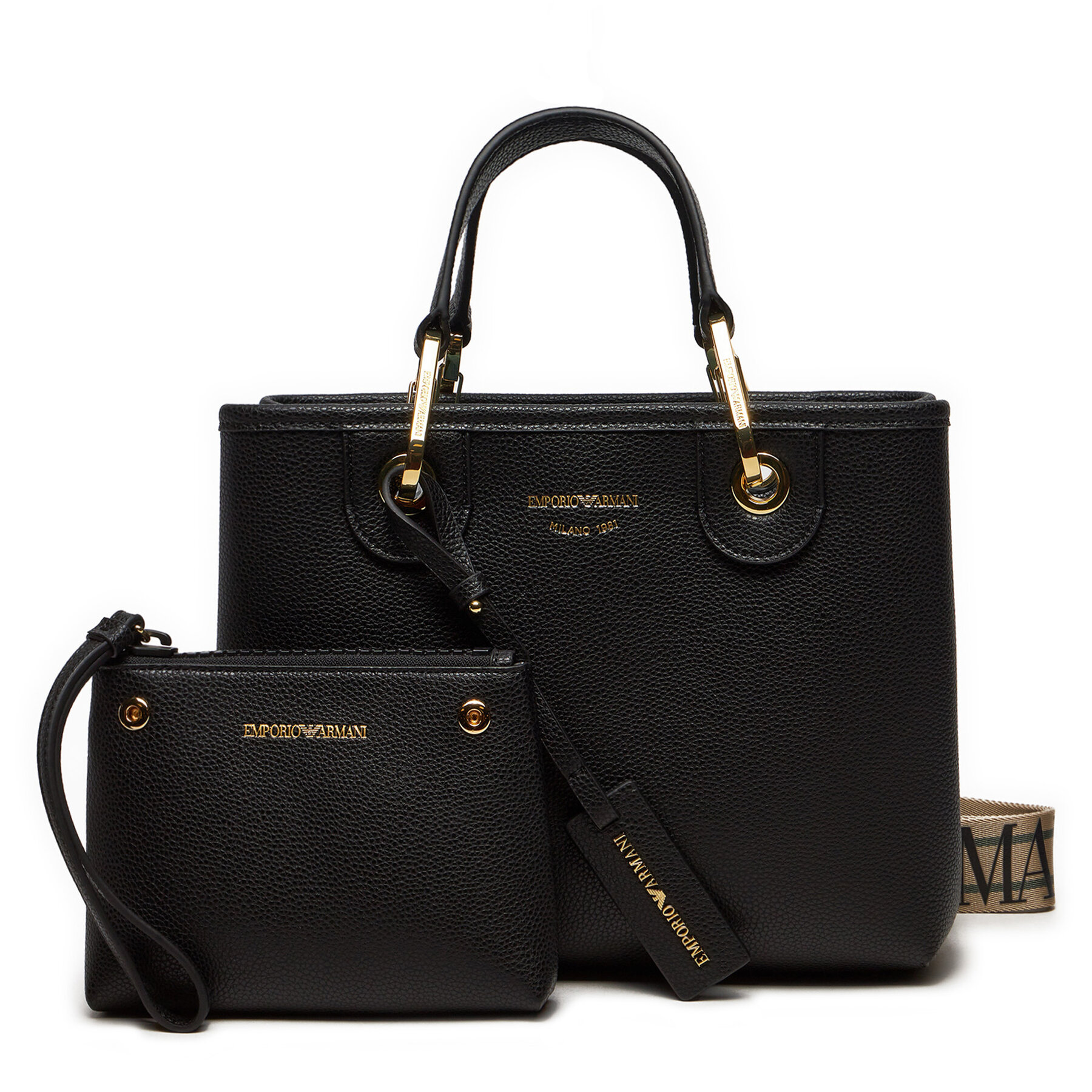 Damska Emporio Armani Torebka Czarny EW000361 AF12103 MC032