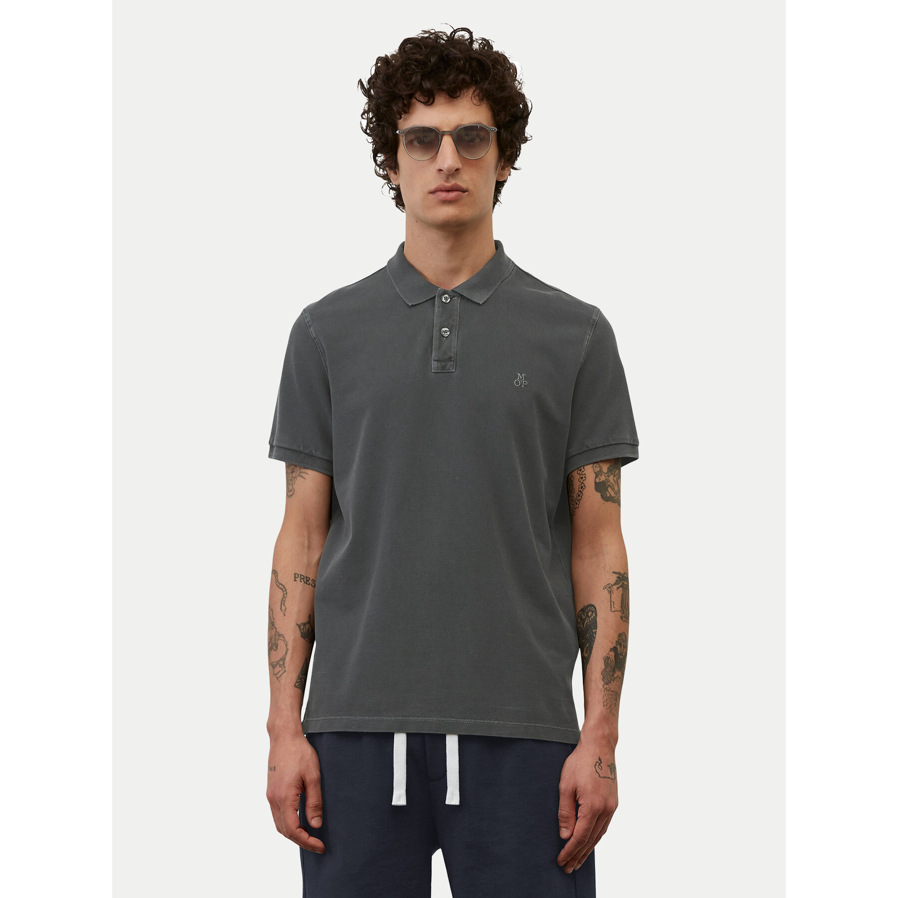 Marc O'Polo Polo B21 2266 53000 Grigio Regular Fit