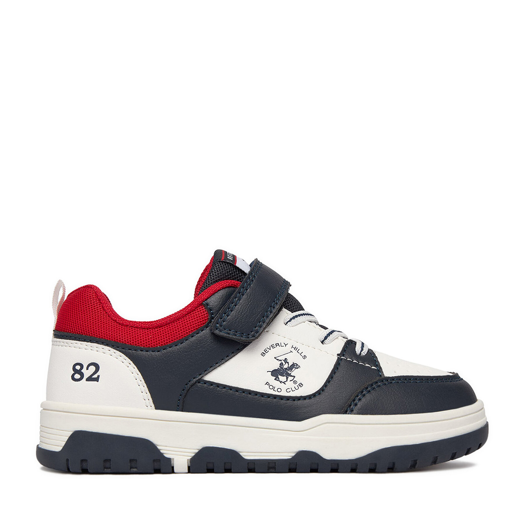 Sneakersy Beverly Hills Polo Club CEOWB-V3-8165 Biela