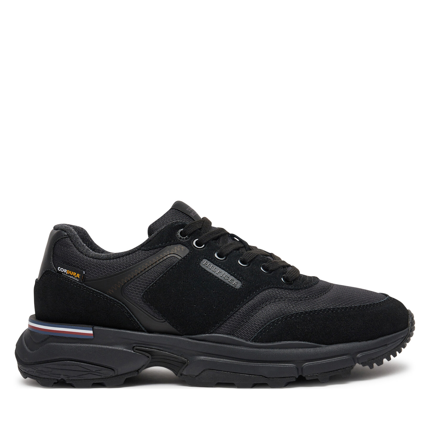 Sneakers Tommy Hilfiger M Runner Cordura Mix FM0FM05221 Noir