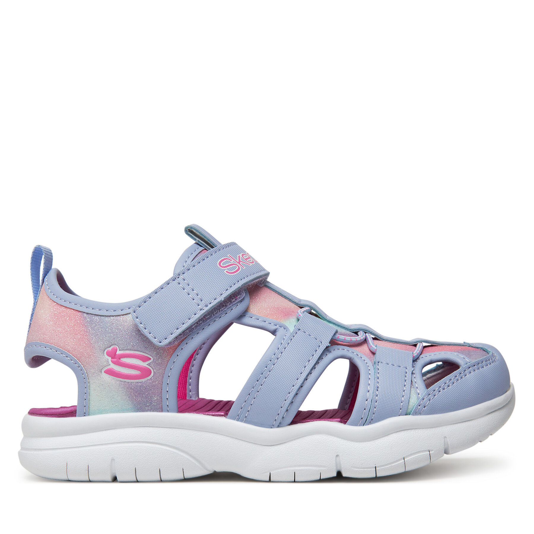 Sandále Skechers Flex Splash-Daylight Shimmer 303276L/LVHP Fialová