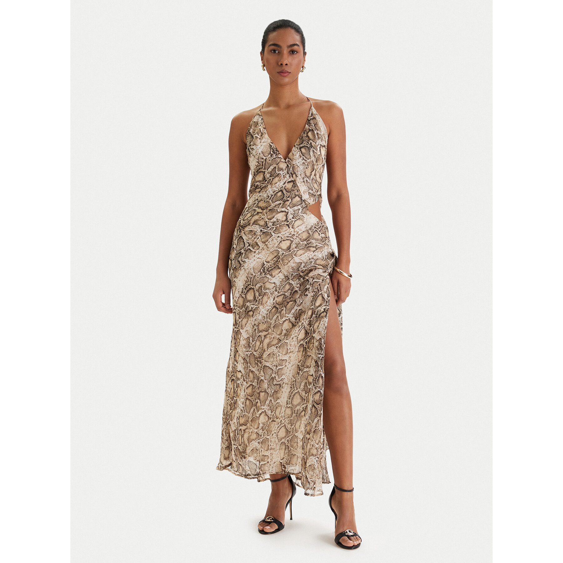 Bardot Coctailkleid Cyrel 59760DB6 Beige Regular Fit