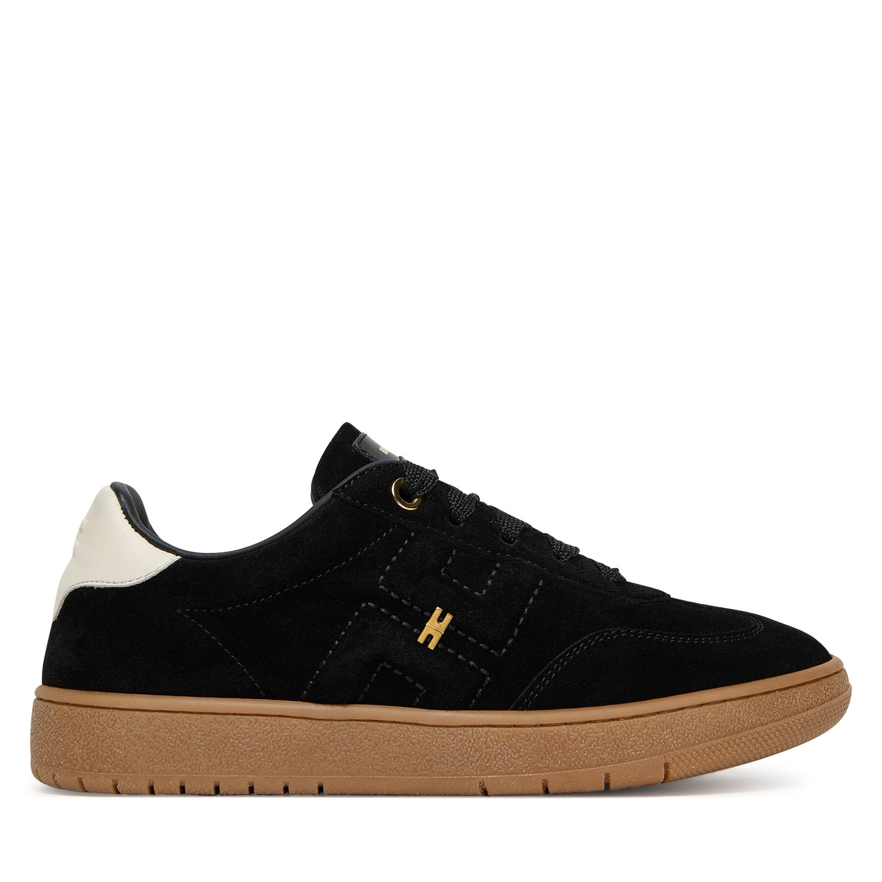 Sneakers Elisabetta Franchi Low Cut Lace Up F4A9-E0340-0071 D Negru