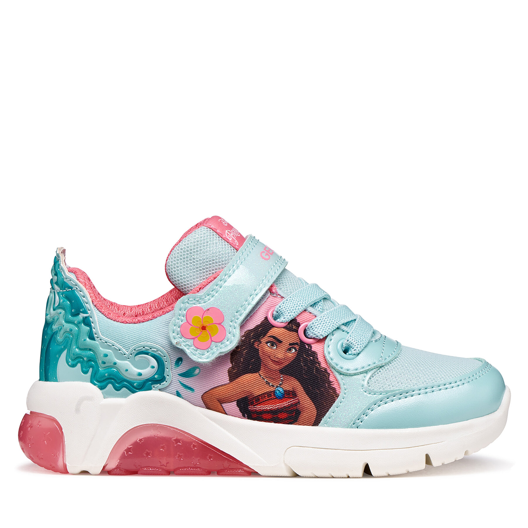 Sneakersy Geox J Fadinlight Girl J65M4D 0ANKC C3B7G D Tyrkysová