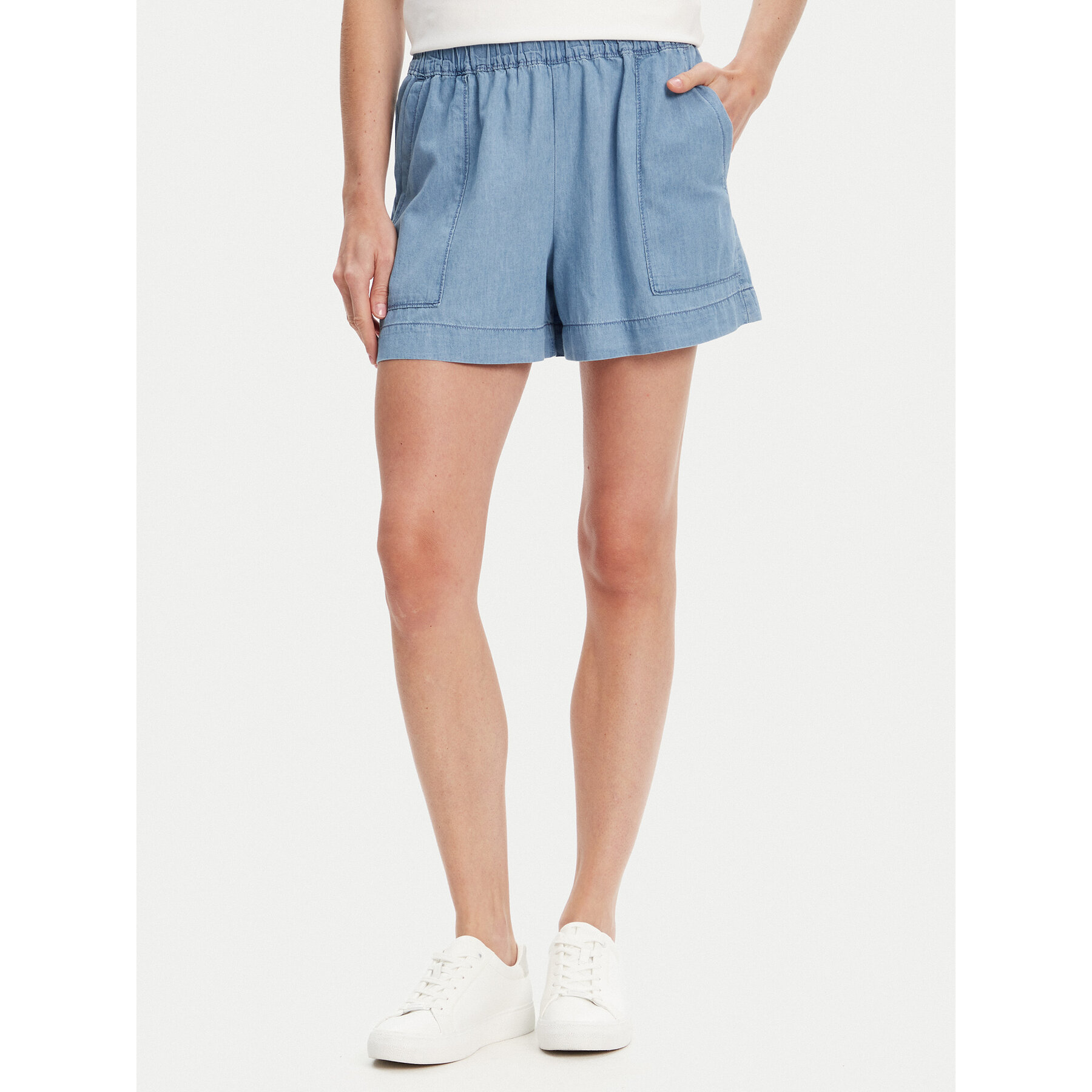 United Colors Of Benetton Bermudahose 4DHJD9022 Blau Relaxed Fit