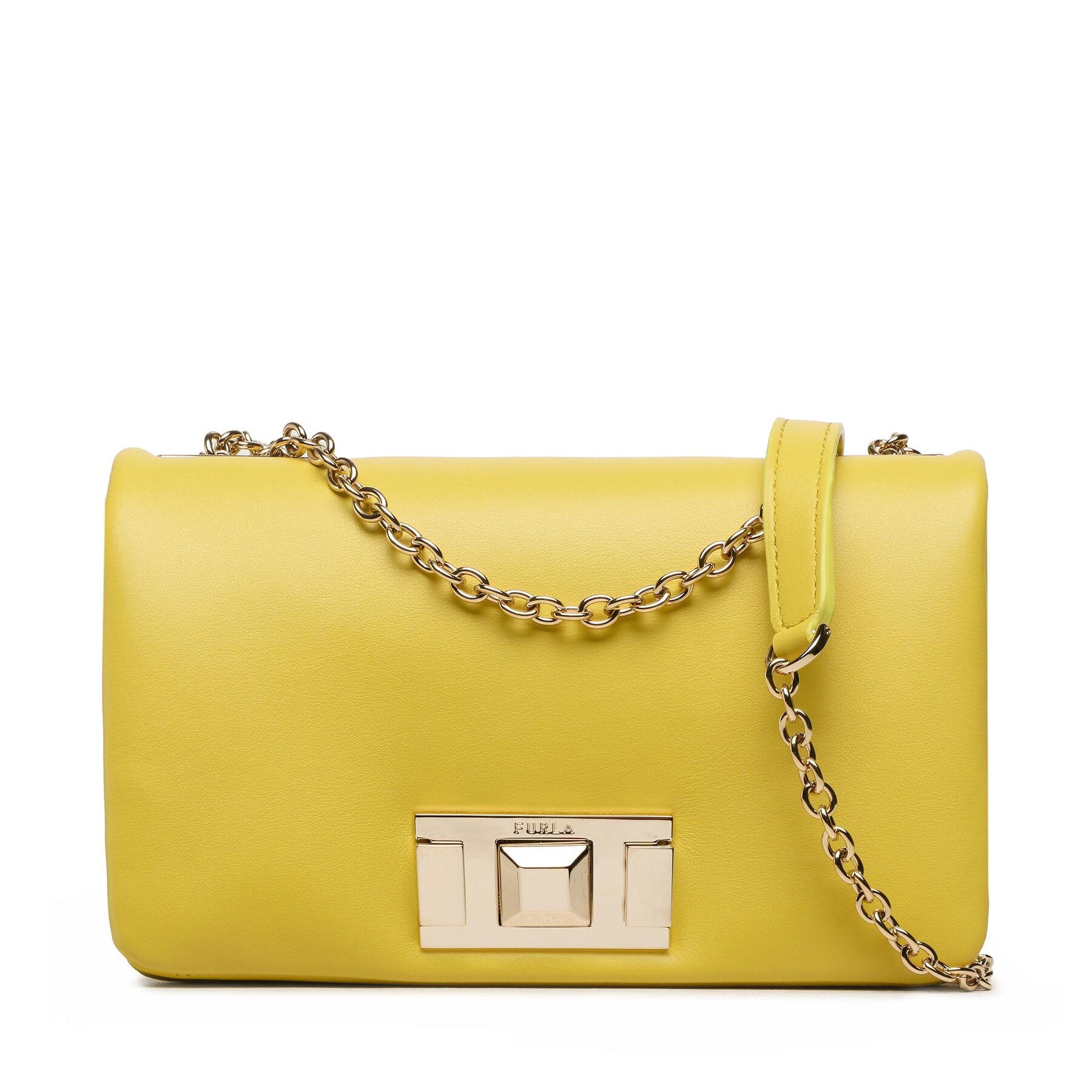Ročna torba Furla Lulu WB00898-BX1709-1999S-1-007-20-BG-B Canary