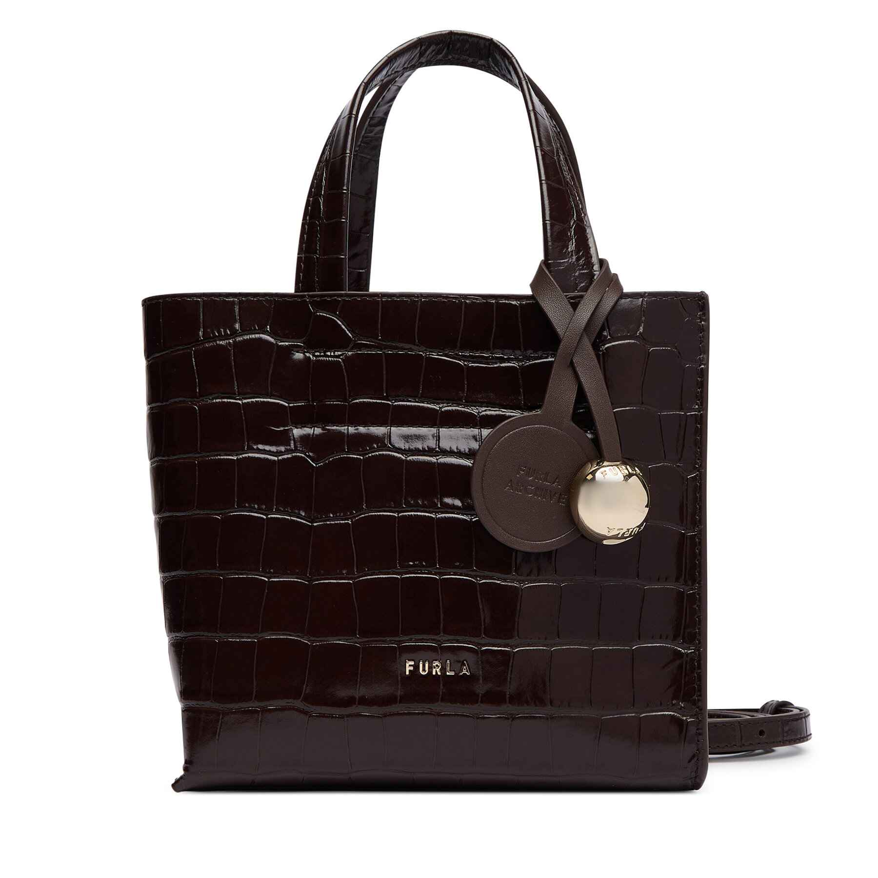 Ročna torba Furla Divide It Mini WB02124 BX4255 2460S Rjava