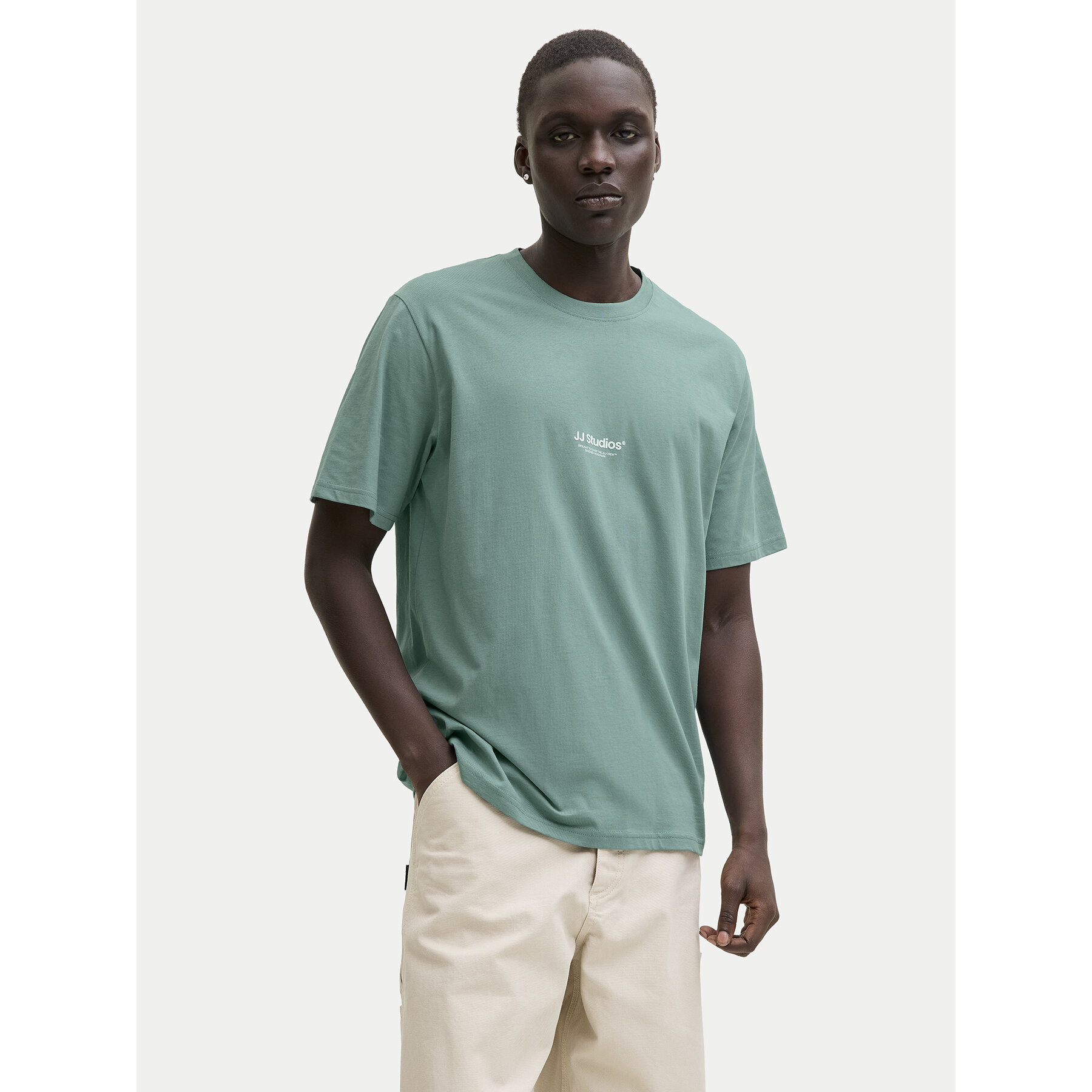 Jack & Jones T-Shirt Paulos 12278787 Türkisfarben Relaxed Fit