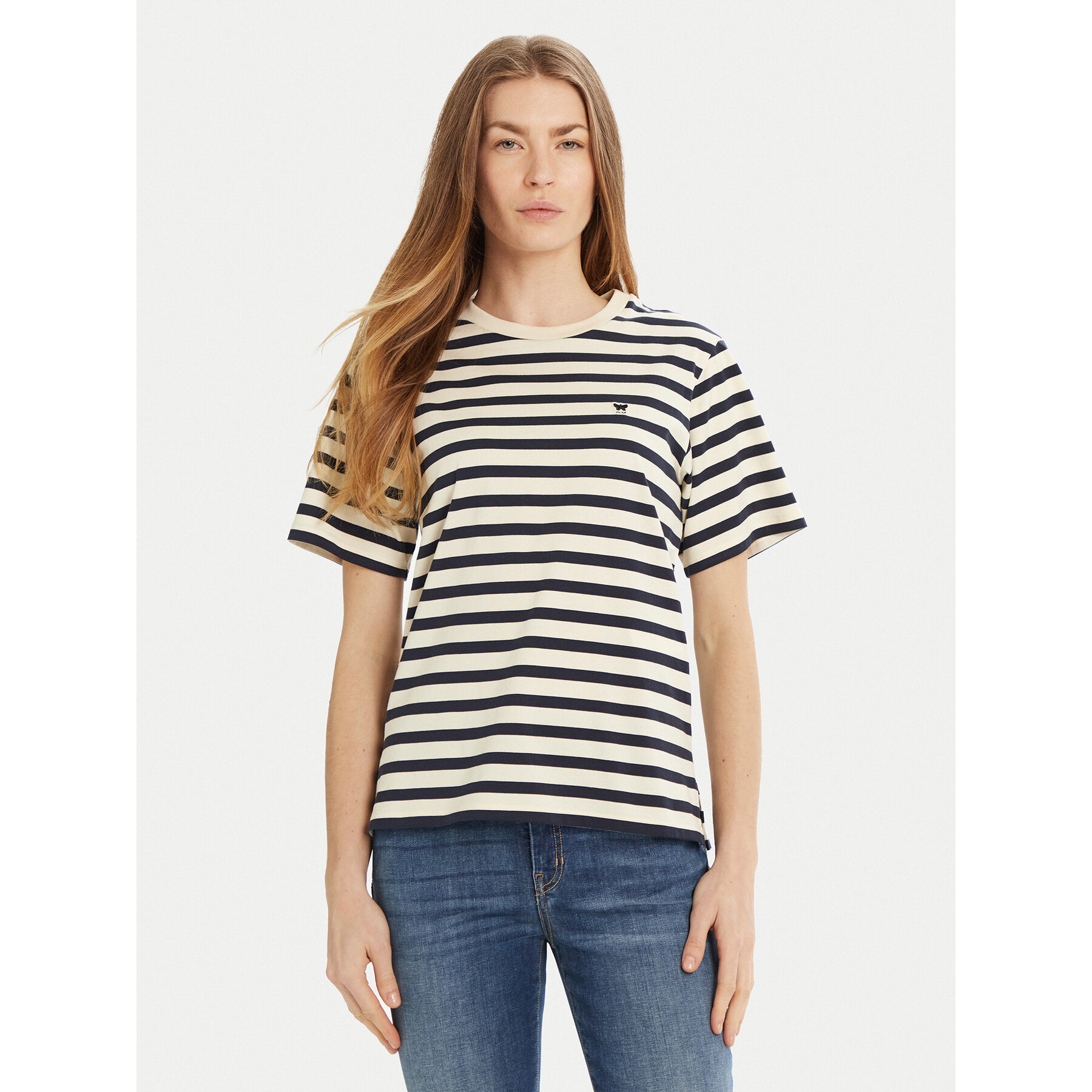 Weekend Max Mara T-shirt Satrapo 2515971031 Blu scuro Regular Fit