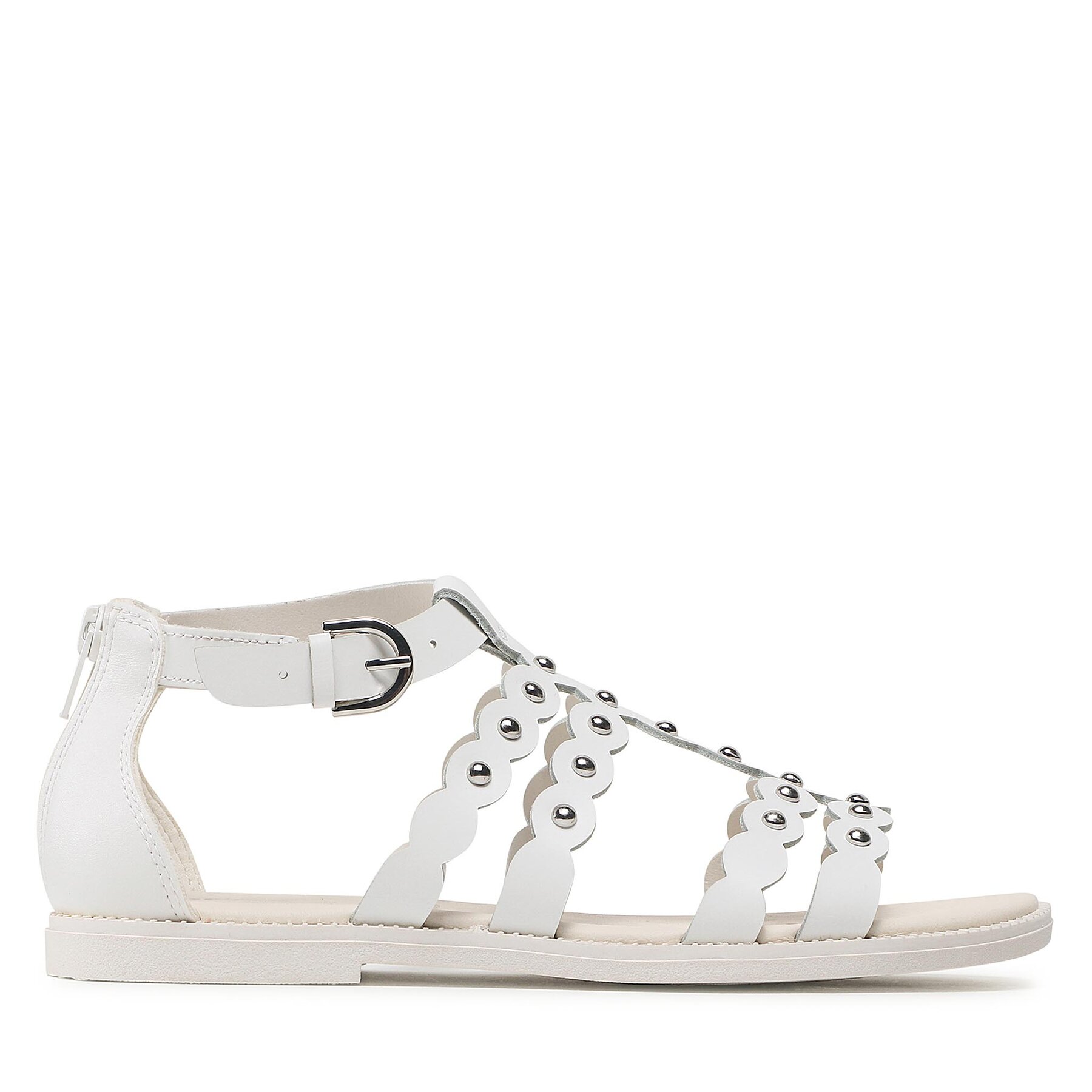 Σανδάλια Geox J Sandal Karly Girl J3535D043BCC1000 D Λευκό