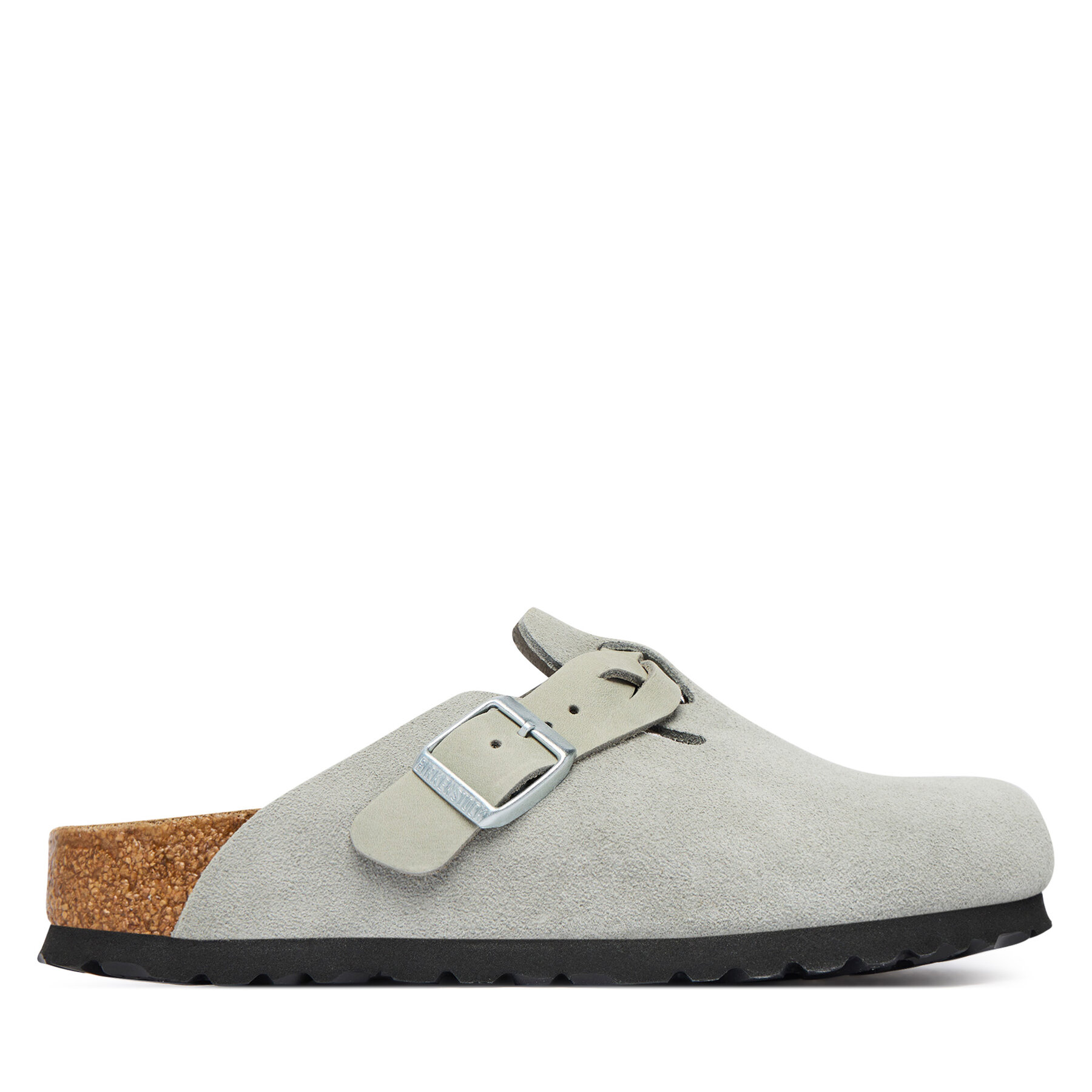 Natikače Birkenstock Boston Braided 1032933 Svijetlo siva