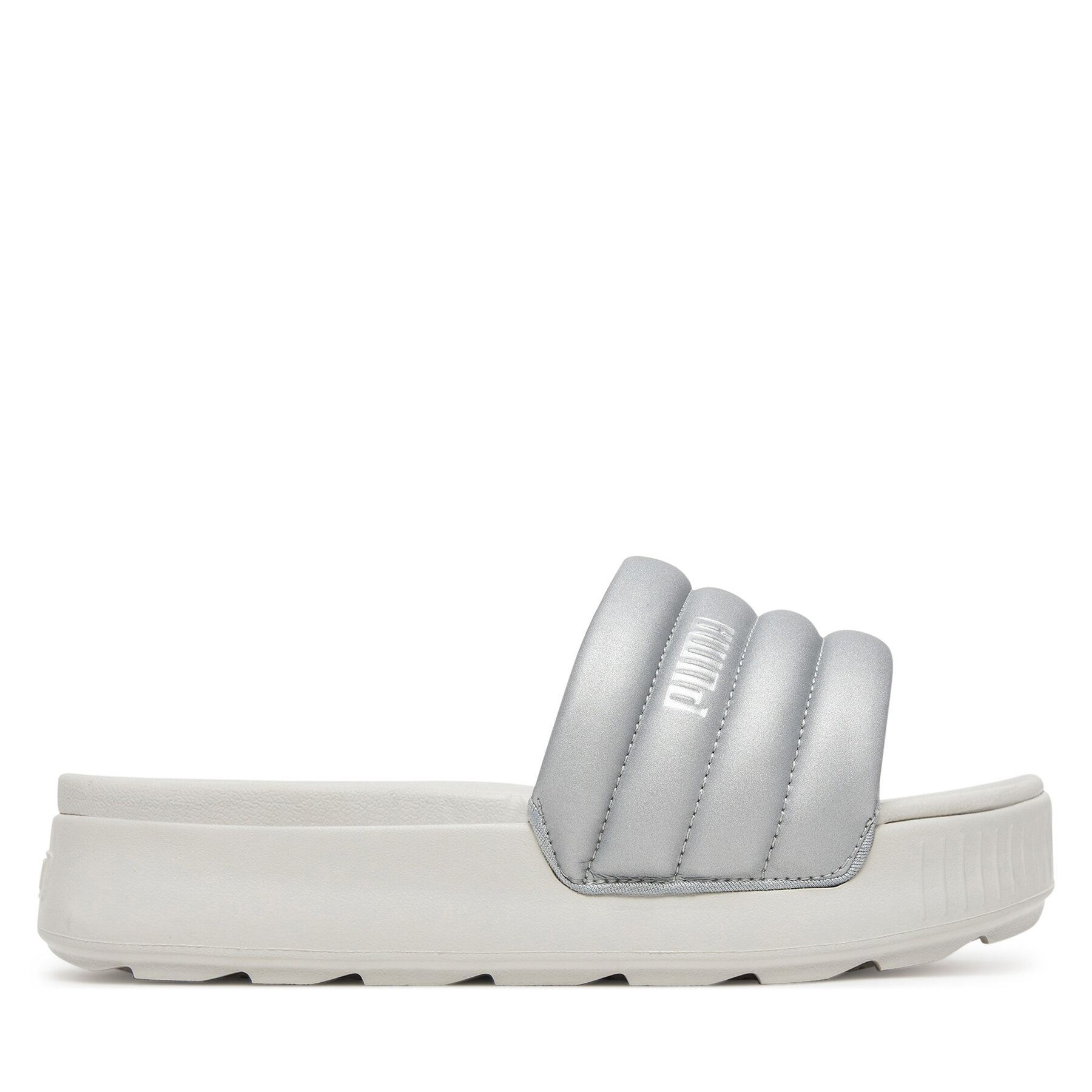 Şlapi Puma Karmen Slide Puffy 400679 01 Gri